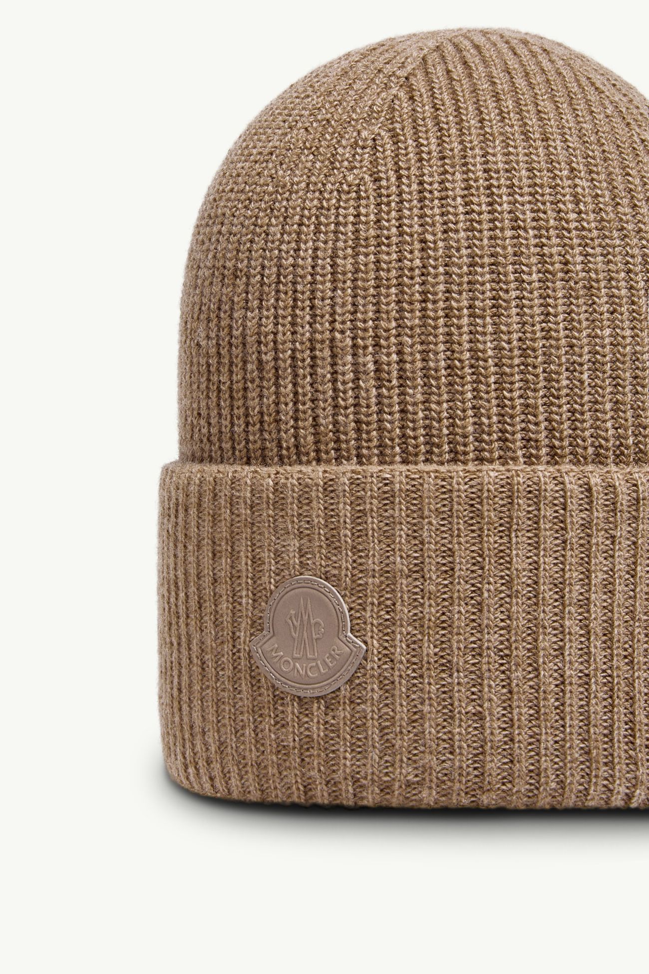 Mütze aus Woll-Kaschmir-Mischung Damen Braun Moncler 2