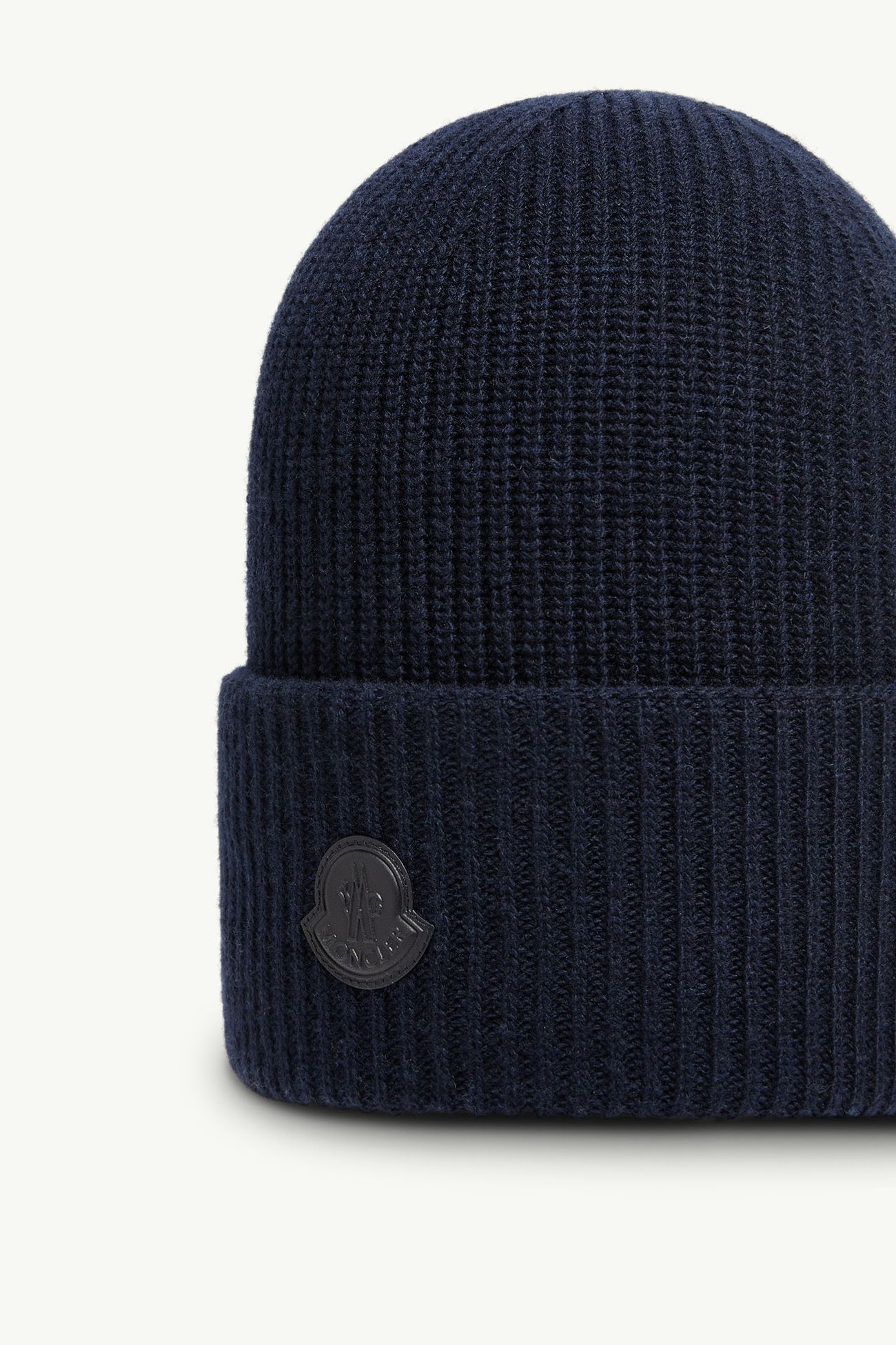 Gorro de mezcla de lana y cachemira Mujer Azul oscuro Moncler 2