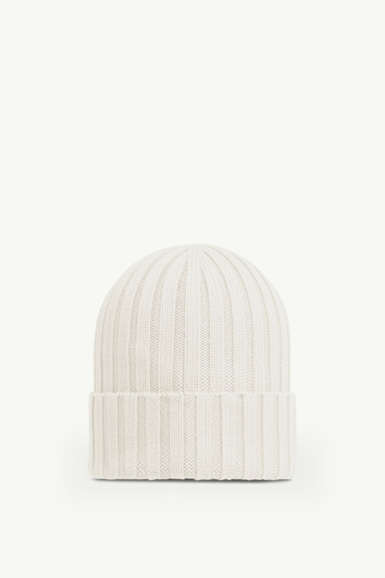Gorro de lana con logotipo Mujer Blanco Moncler 3
