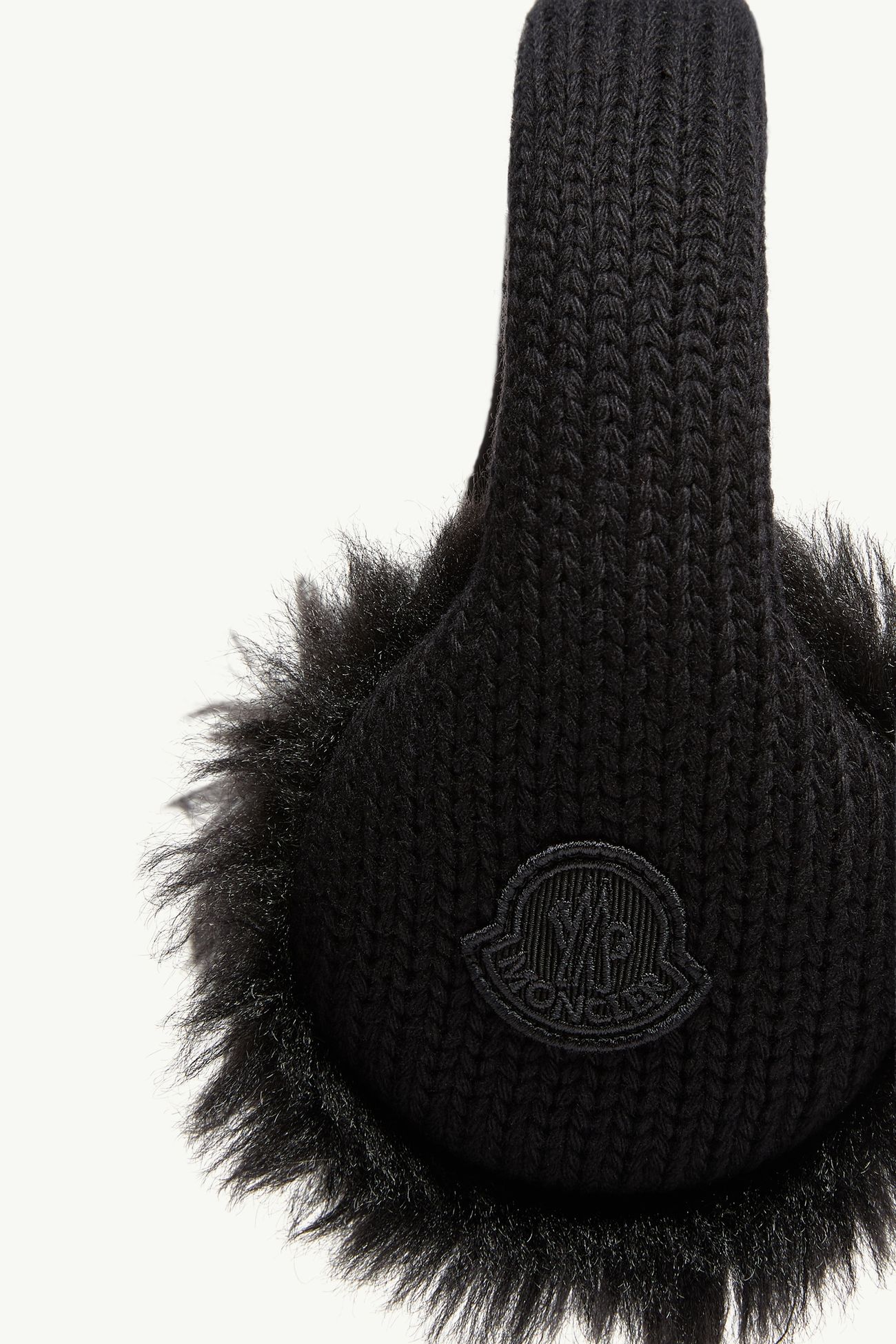 Wool Earmuffs Women Black Moncler 2