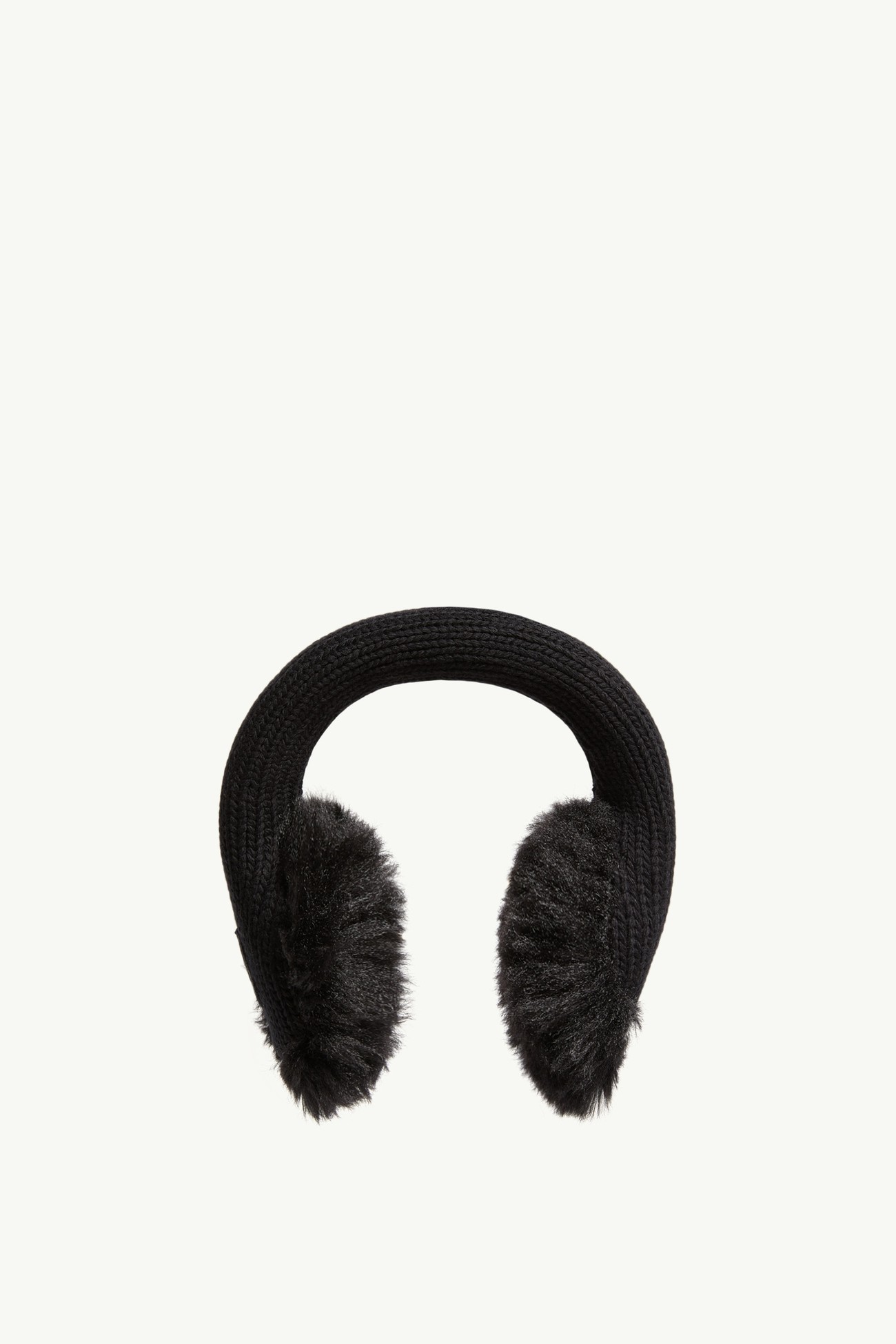 Orejeras de lana Mujer Negro Moncler 3