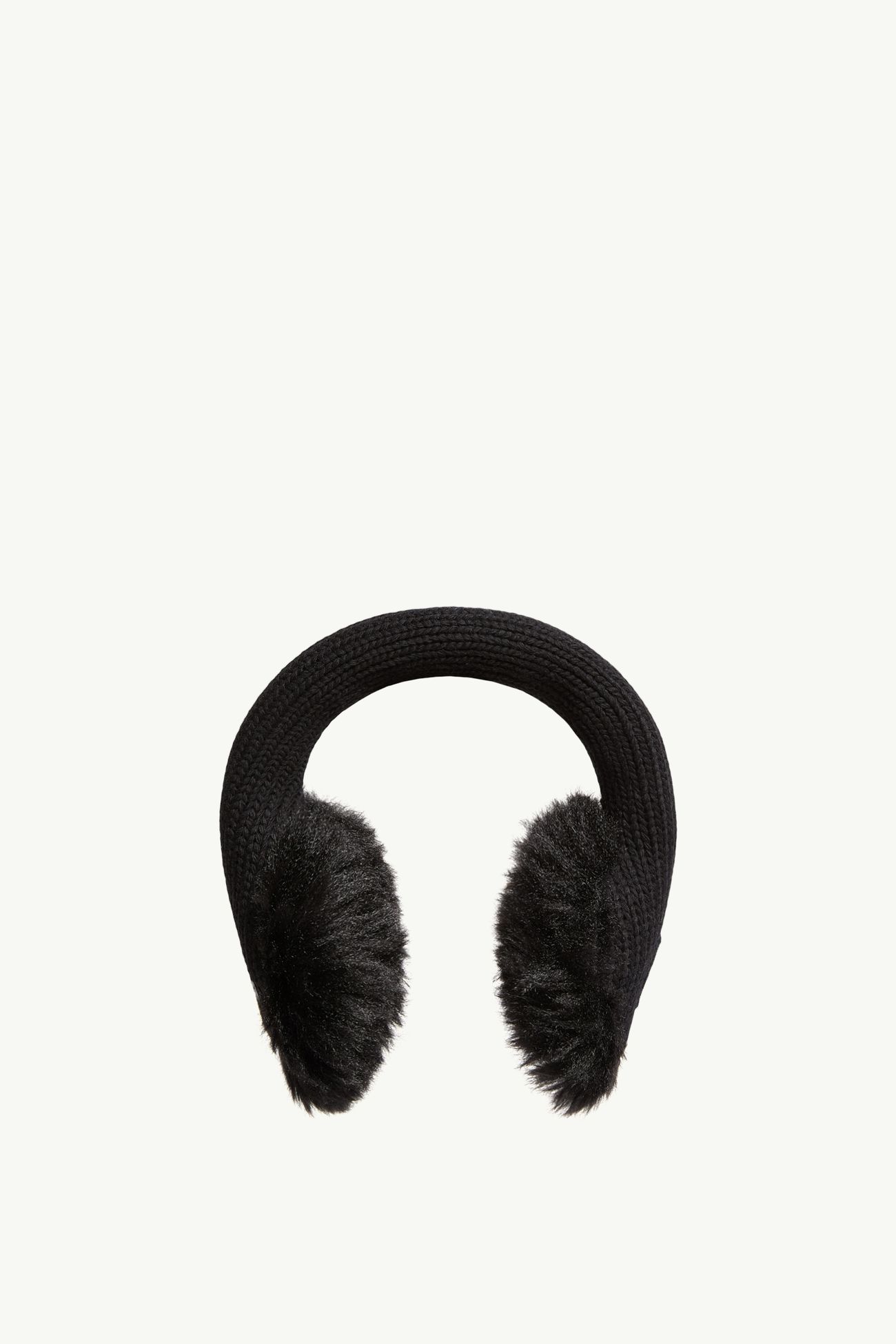 Wool Earmuffs Women Black Moncler 0
