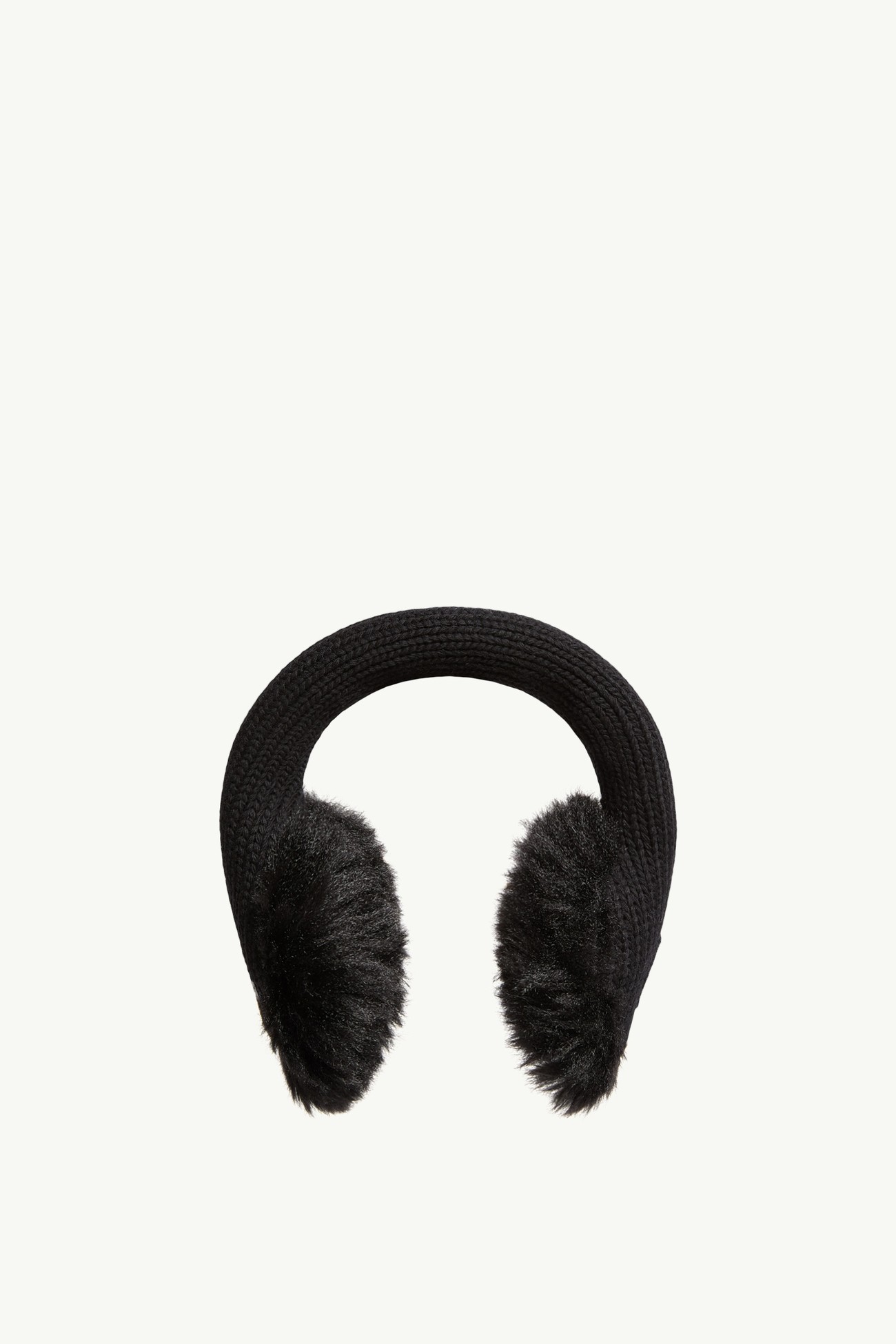 Wool Earmuffs Women Black Moncler 0