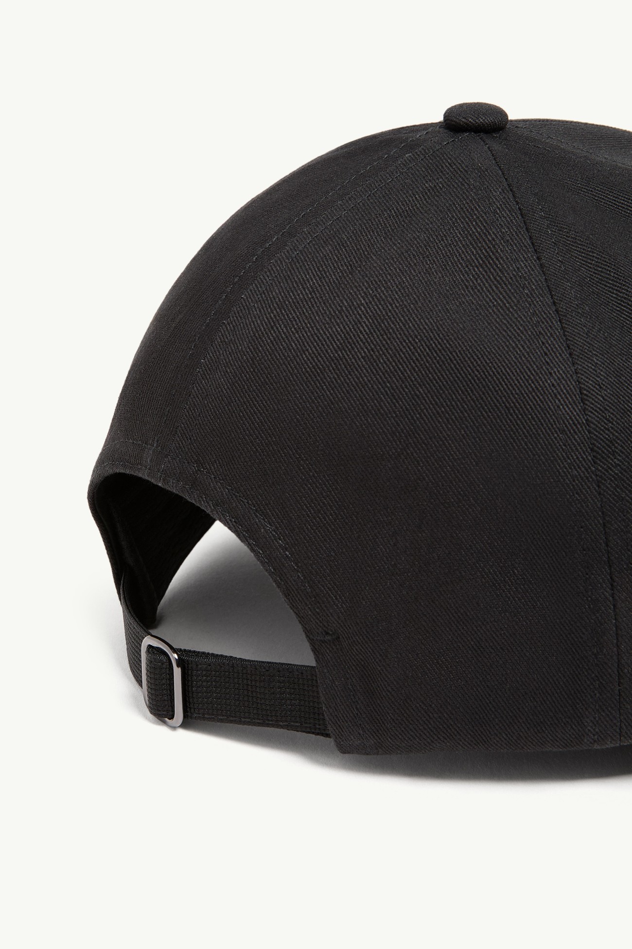 Cappello da baseball in cotone con logo in silicone Donna Nero Moncler 3