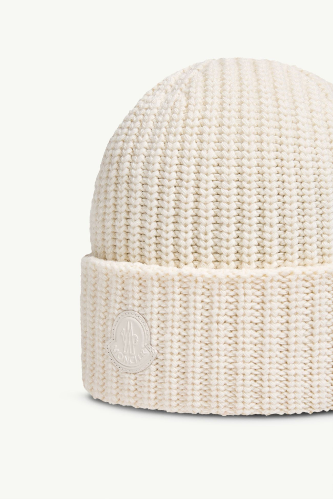 Wool & Cashmere Blend Beanie Women White Moncler 2