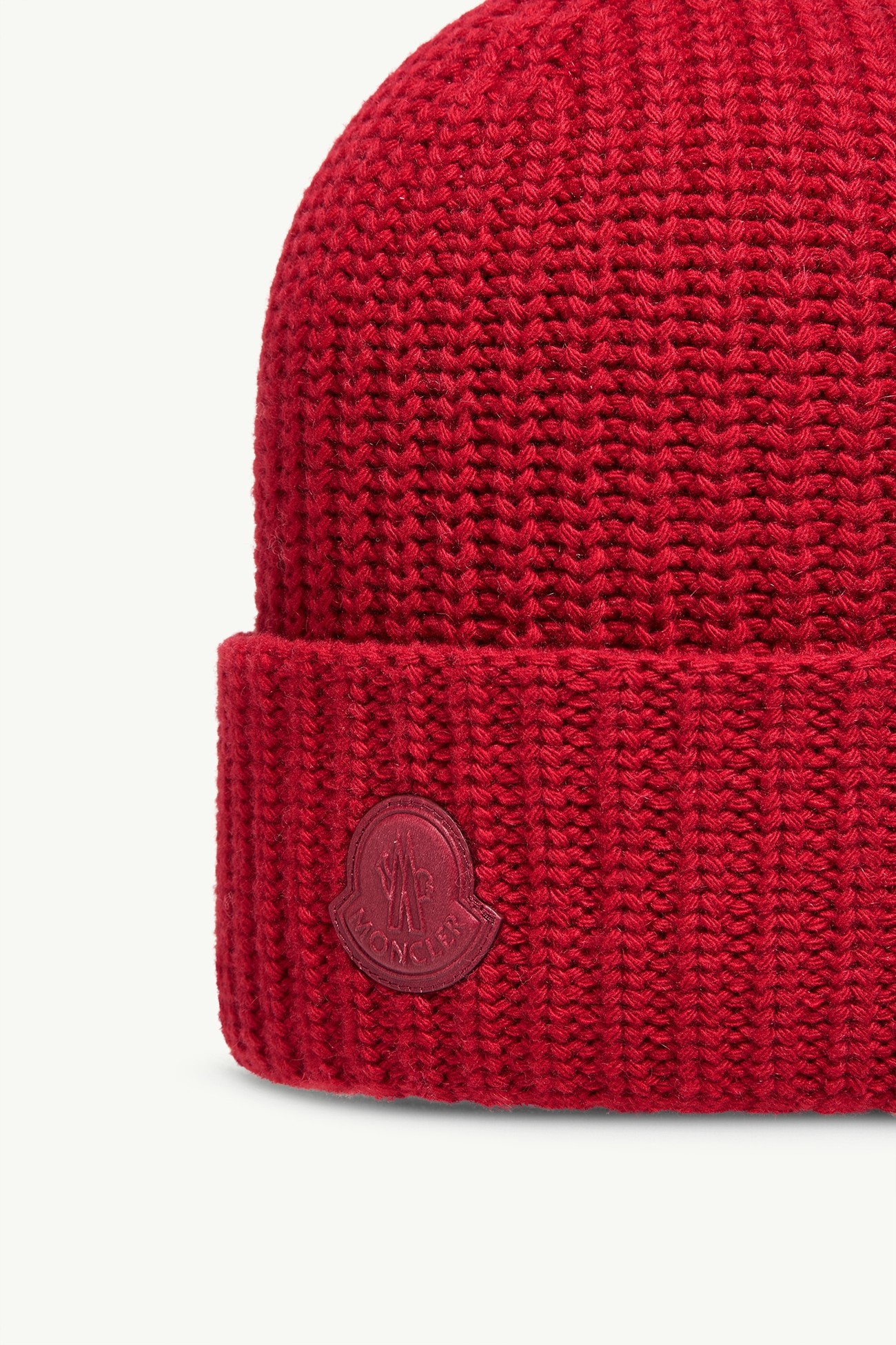 Gorro de mezcla de lana y cachemira Mujer Rojo Moncler 2