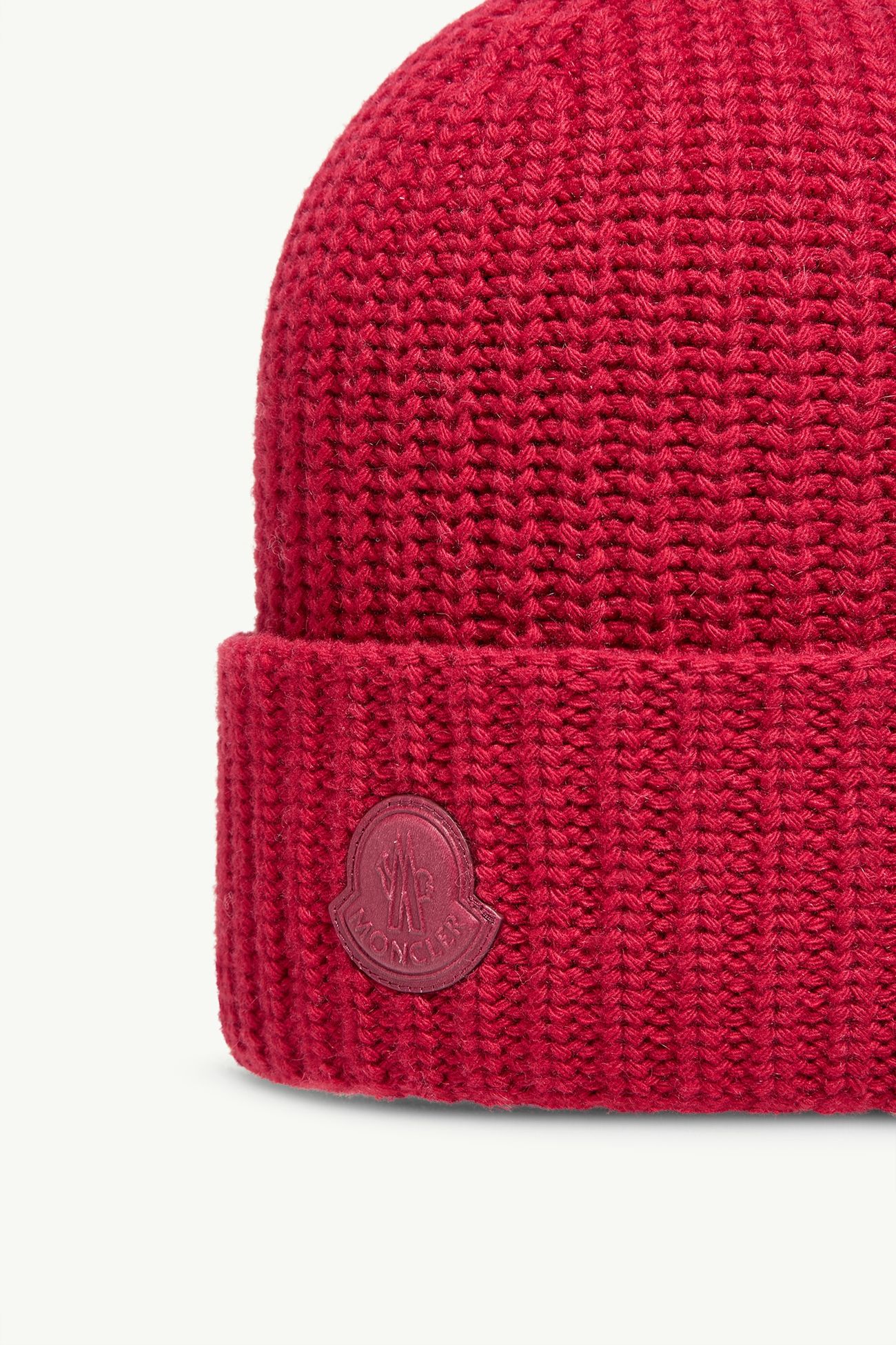 女士羊毛和山羊绒混纺便帽 女士 红色 Moncler 2