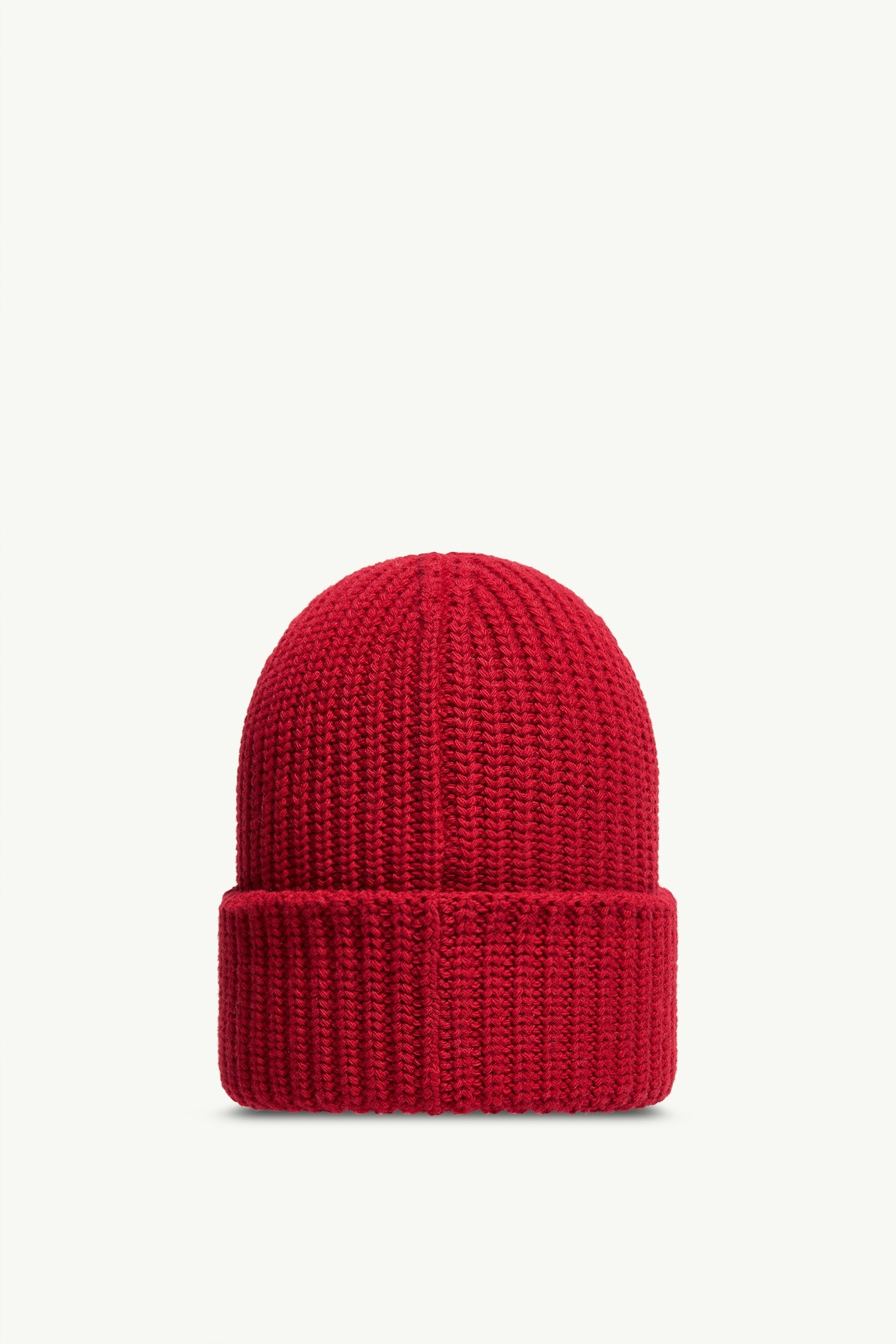 Berretto in misto lana e cashmere Donna Rosso Moncler 3