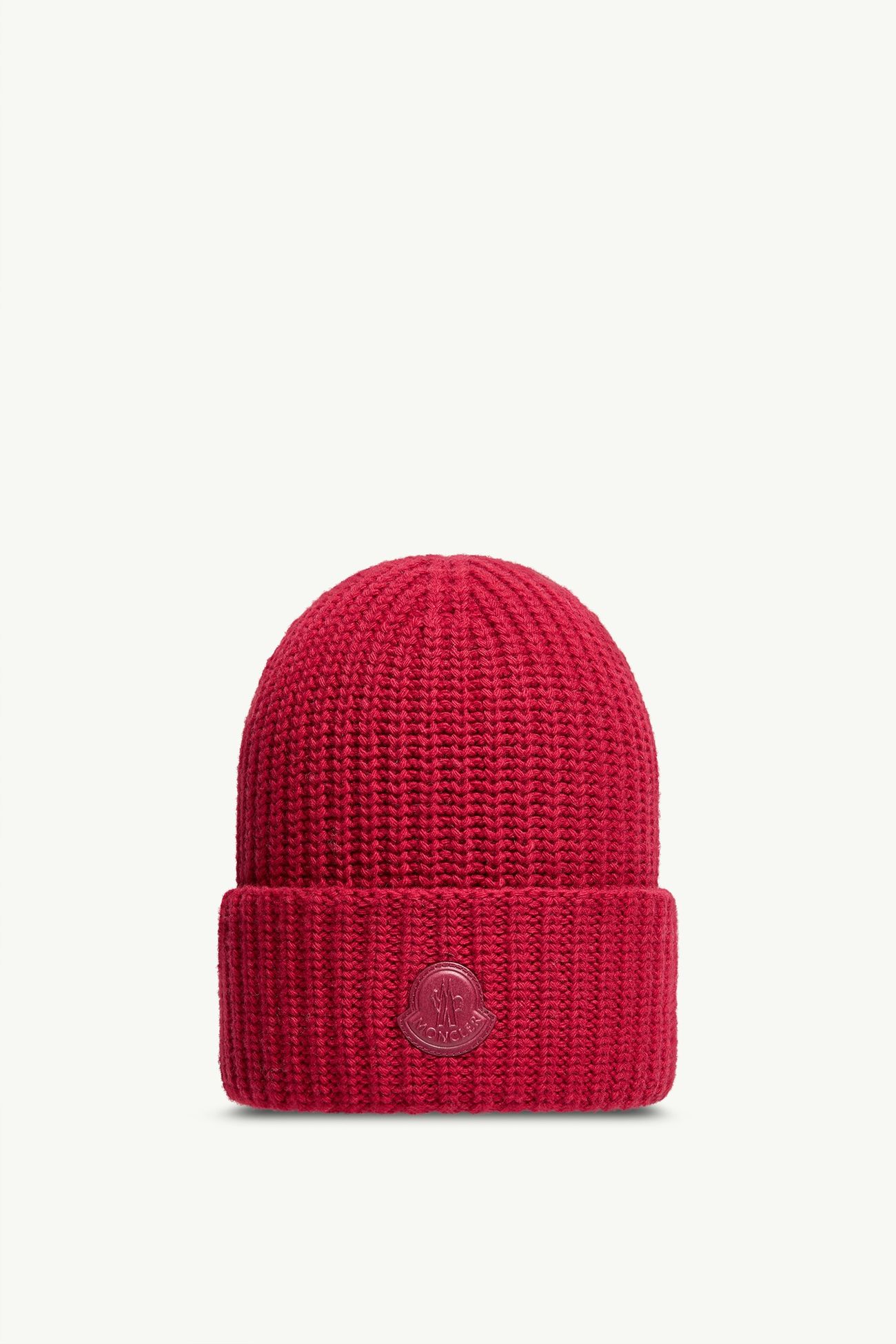 女士羊毛和山羊绒混纺便帽 女士 红色 Moncler 0