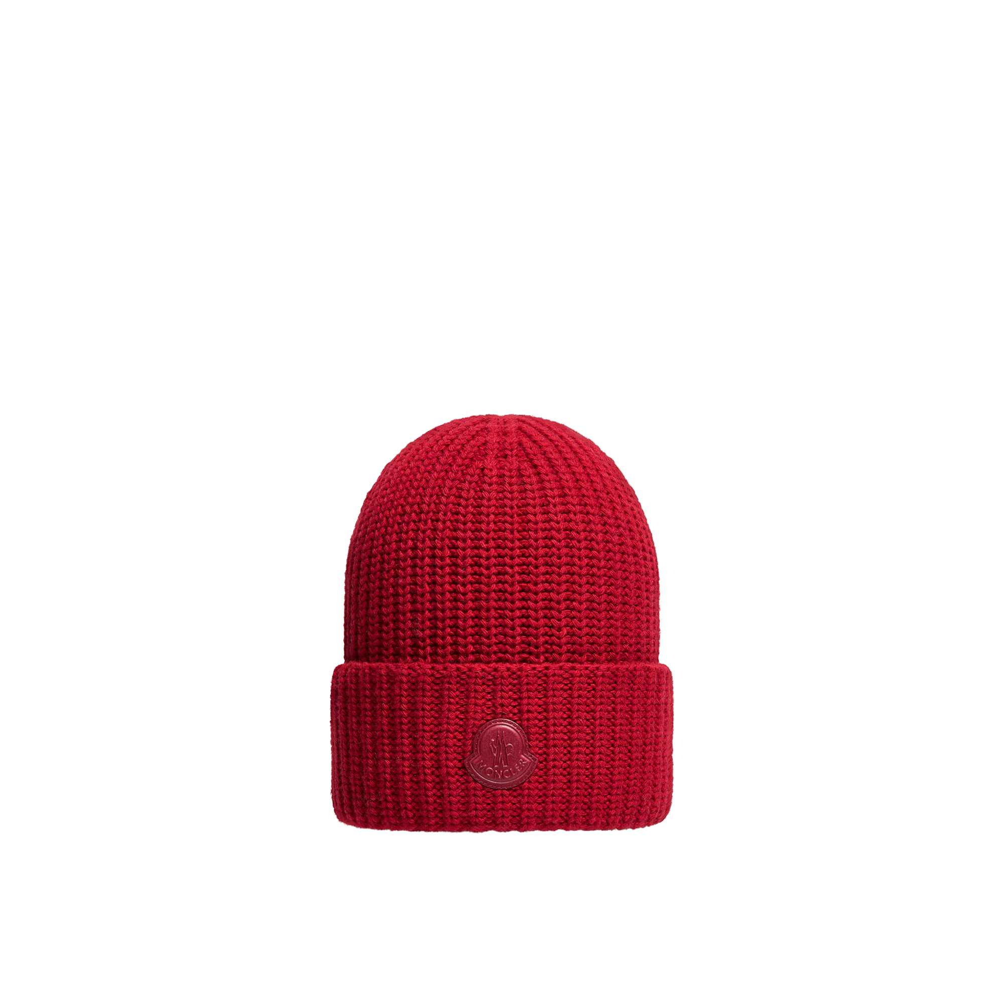 Moncler Mütze Aus Woll-Kaschmir-Mischung für Damen in Rot - Bild 1