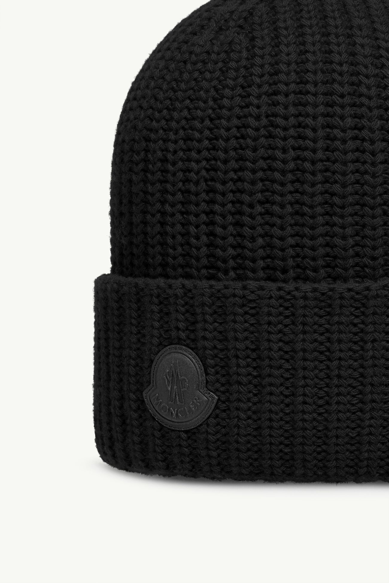 Wool & Cashmere Blend Beanie Women Black Moncler 2