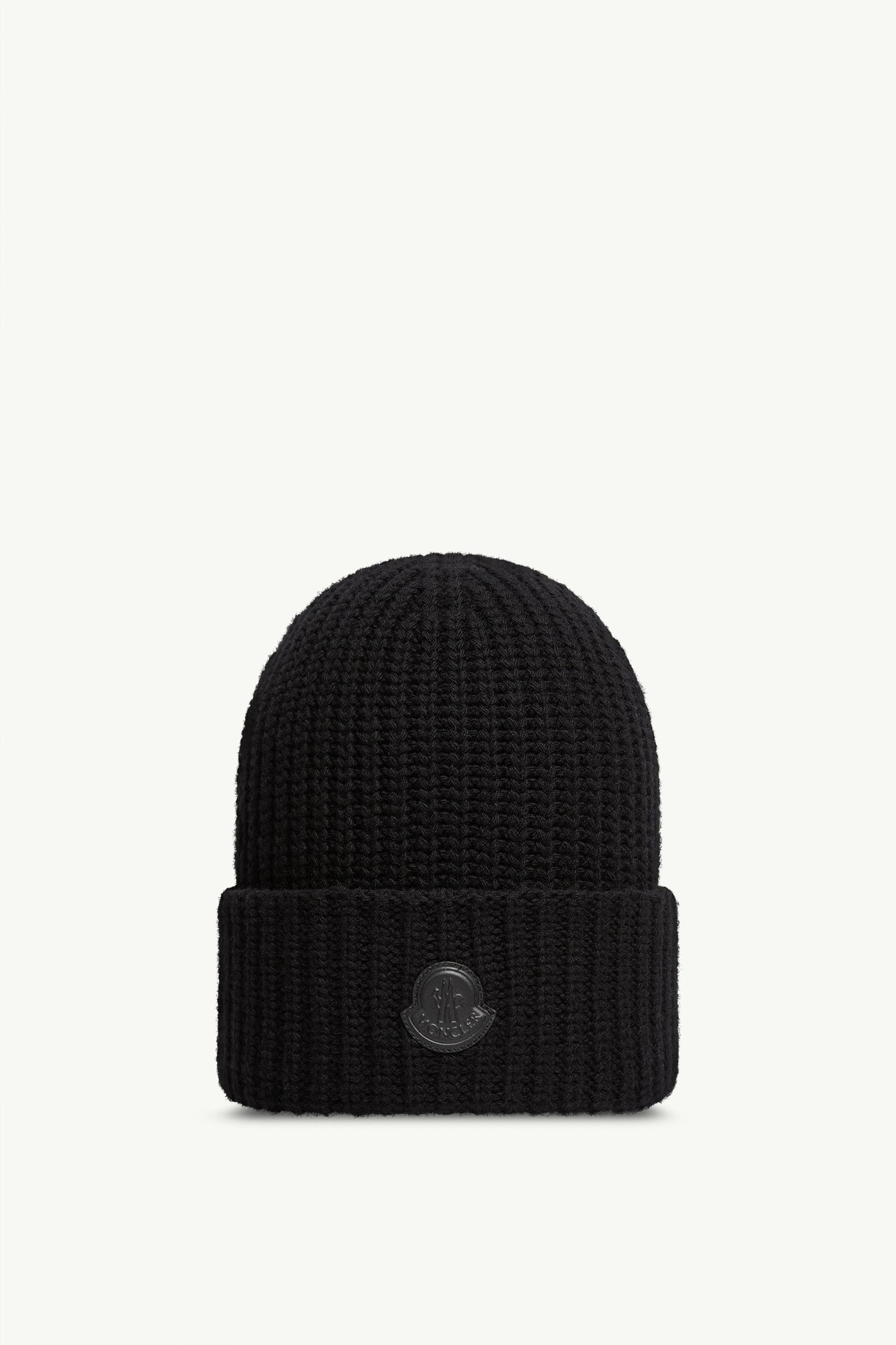 Wool & Cashmere Blend Beanie Women Black Moncler, 1 of 0