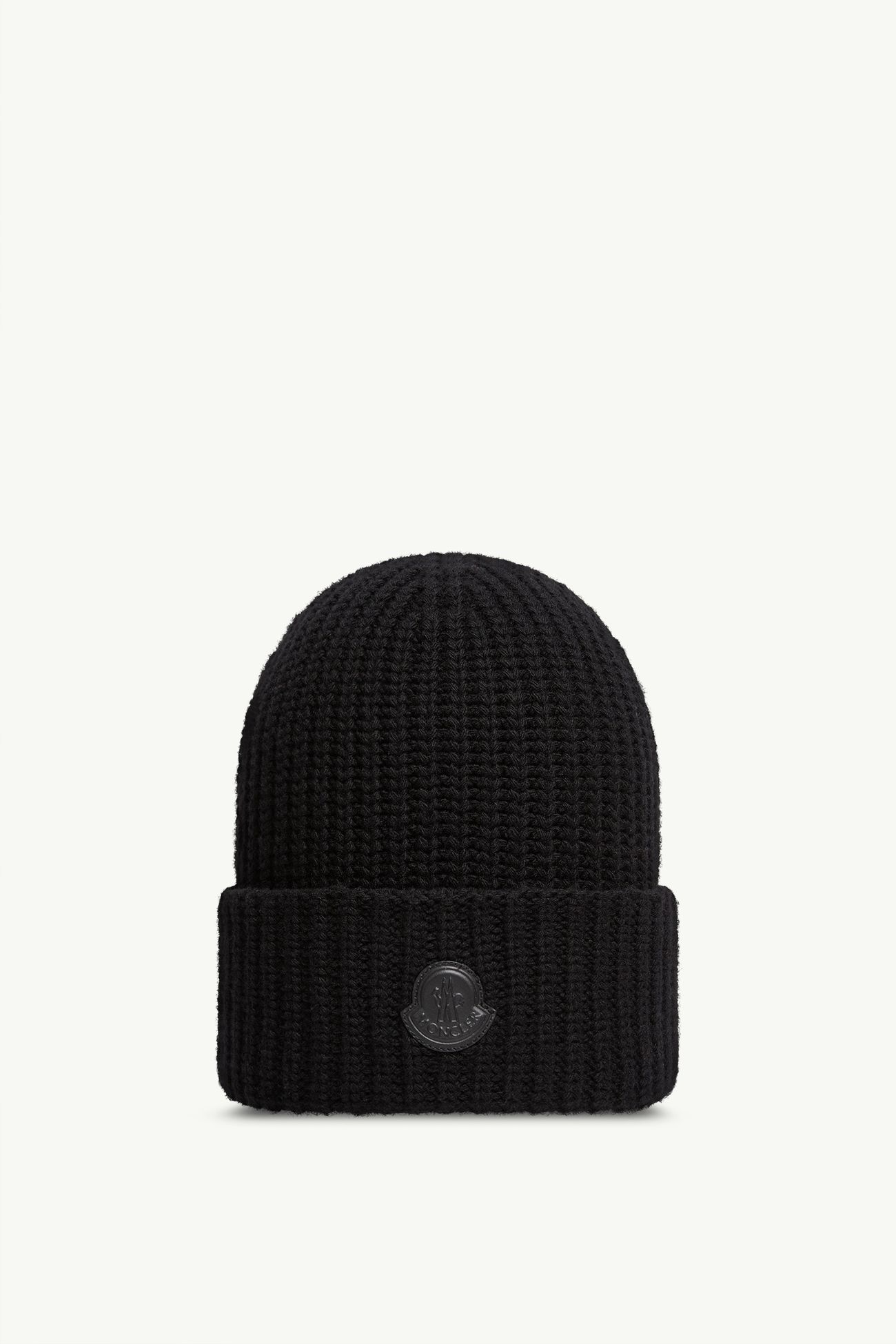 Berretto in misto lana e cashmere Donna Nero Moncler 0