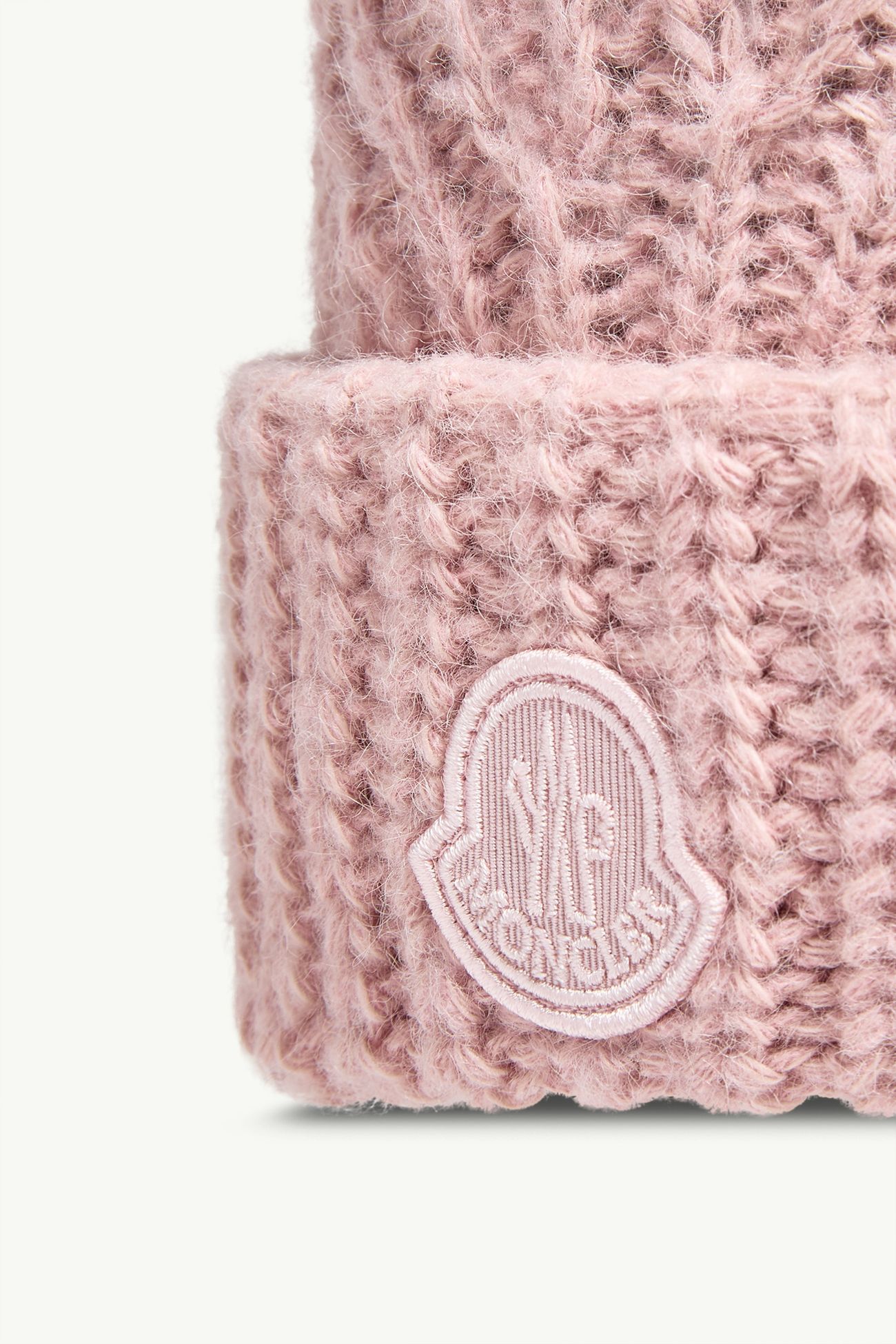 알파카 & 울 혼방 비니 여성 핑크 Moncler 2