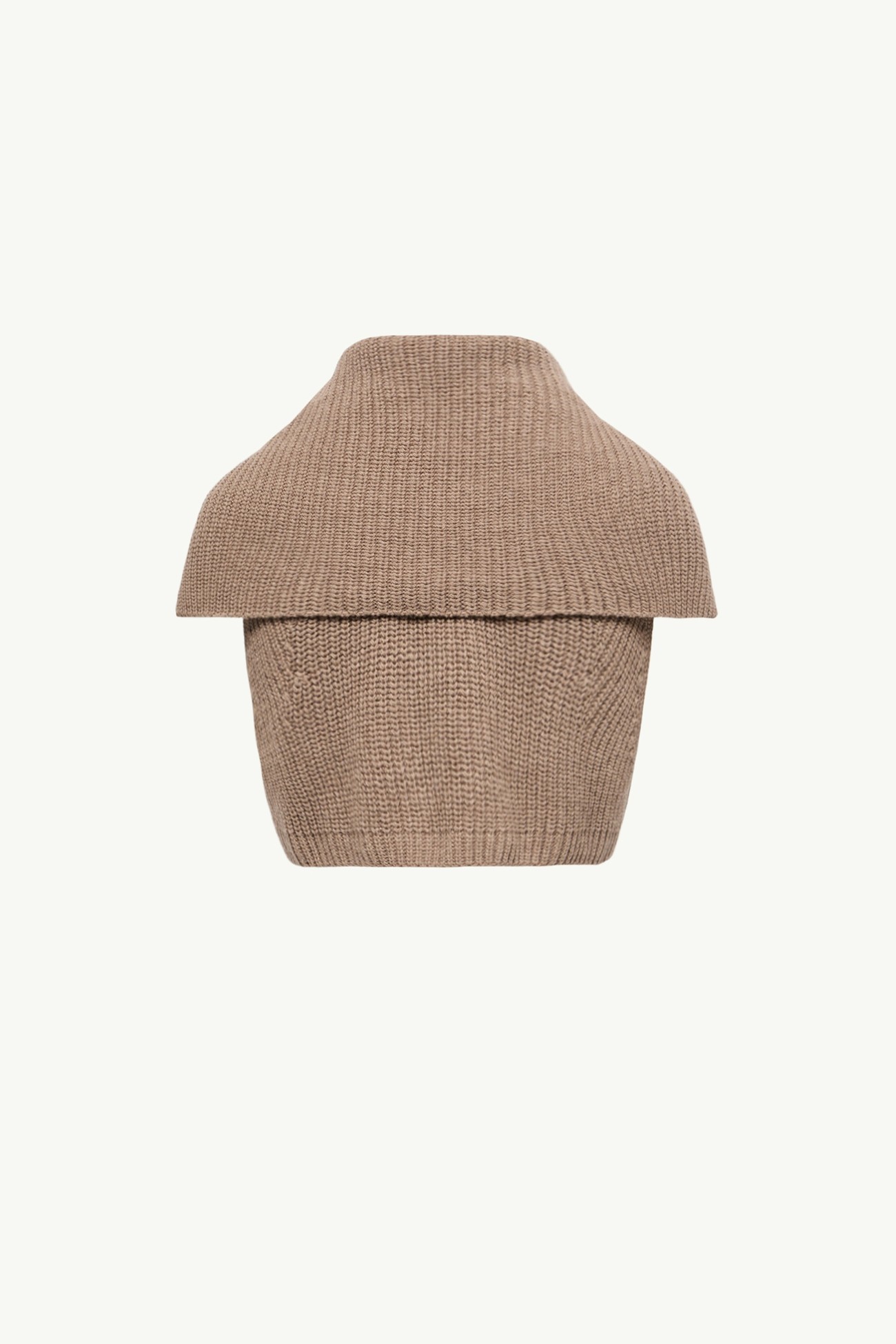 Salopette con zip in lana e cashmere Donna Grigio Talpa Moncler 3