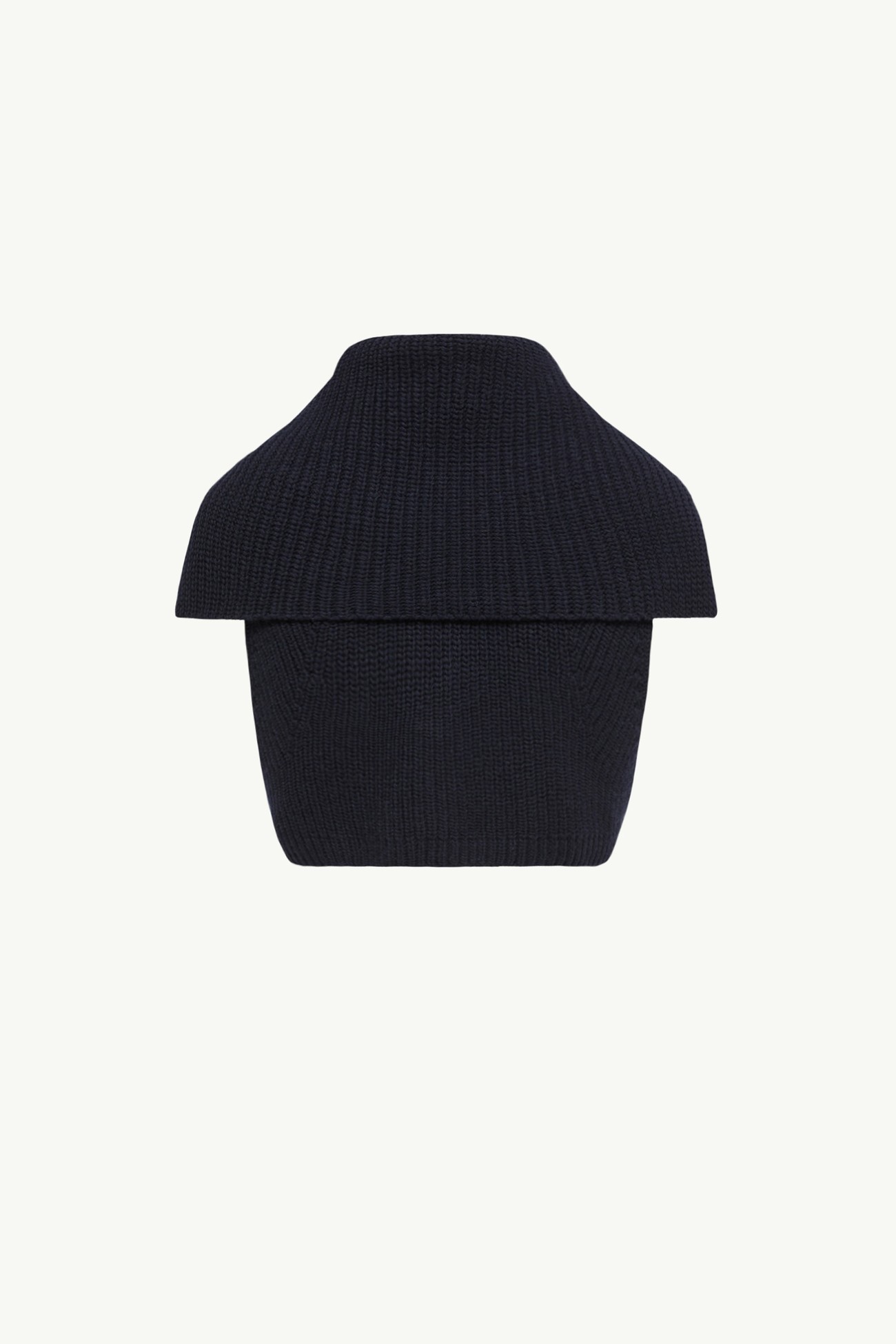 Salopette con zip in lana e cashmere Donna Blu Scuro Moncler 3