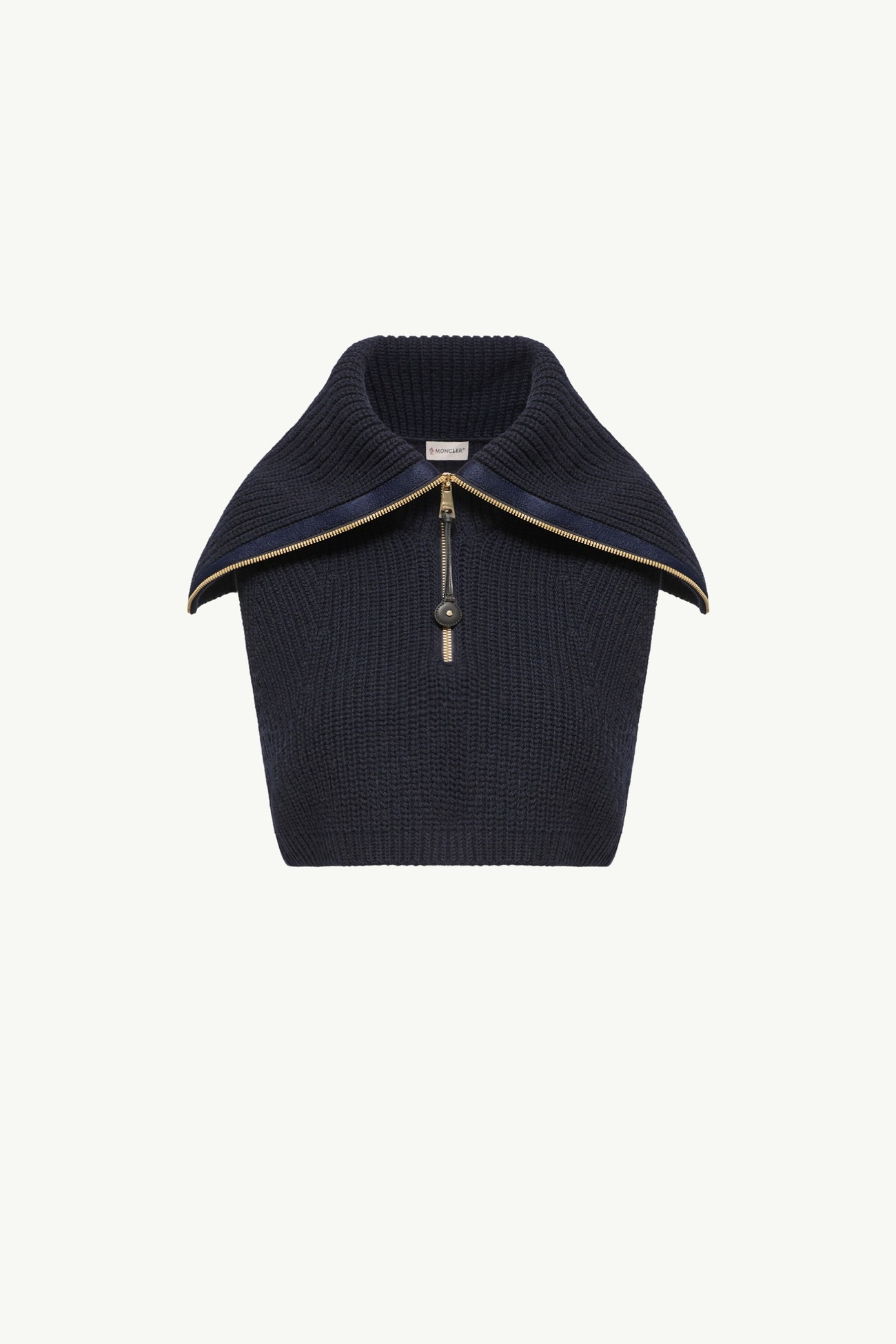 Peto de lana y cachemira Mujer Azul oscuro Moncler 2