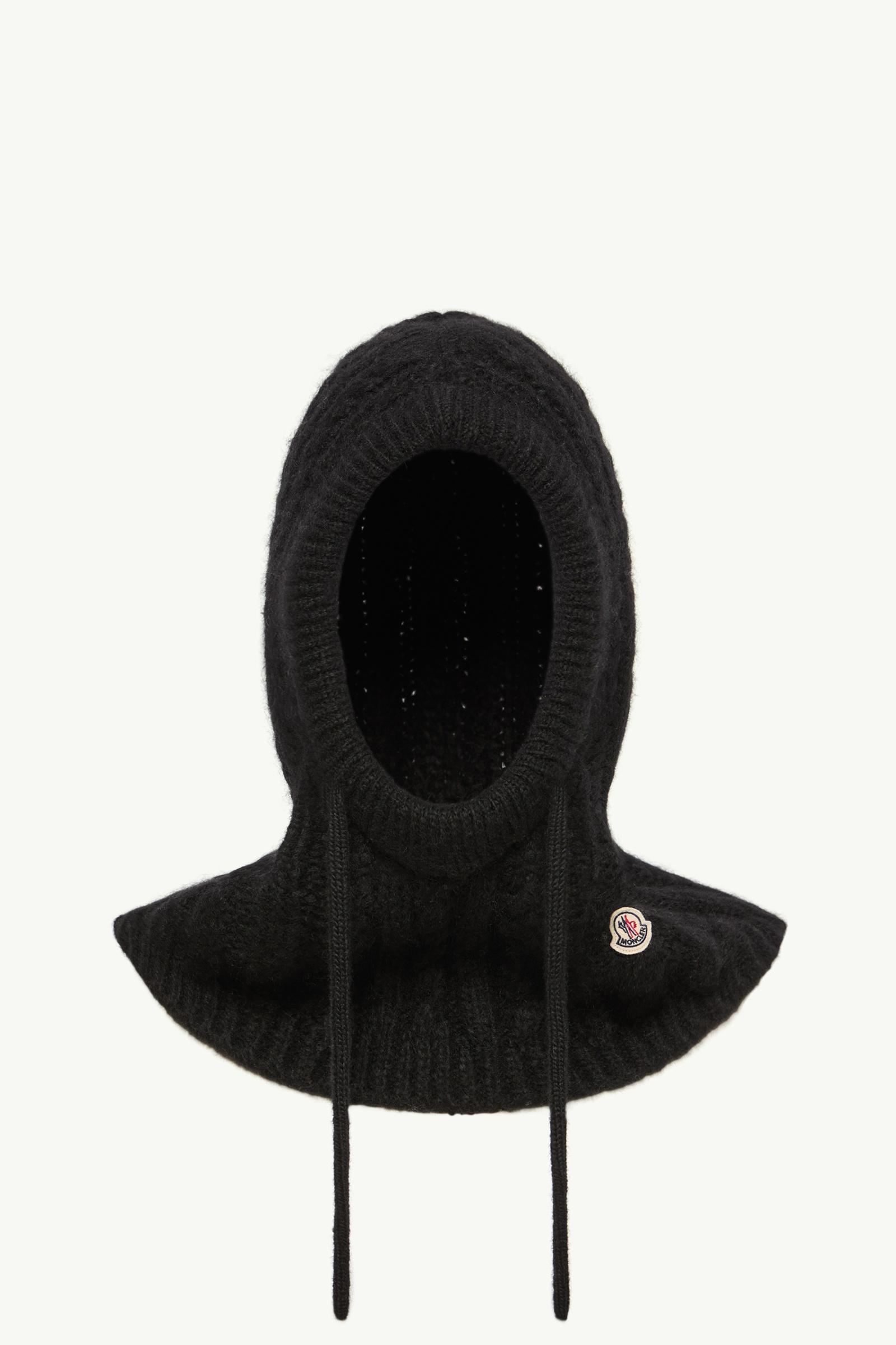 Cable Knit Alpaca Blend Balaclava Women Black Moncler, 1 of 0