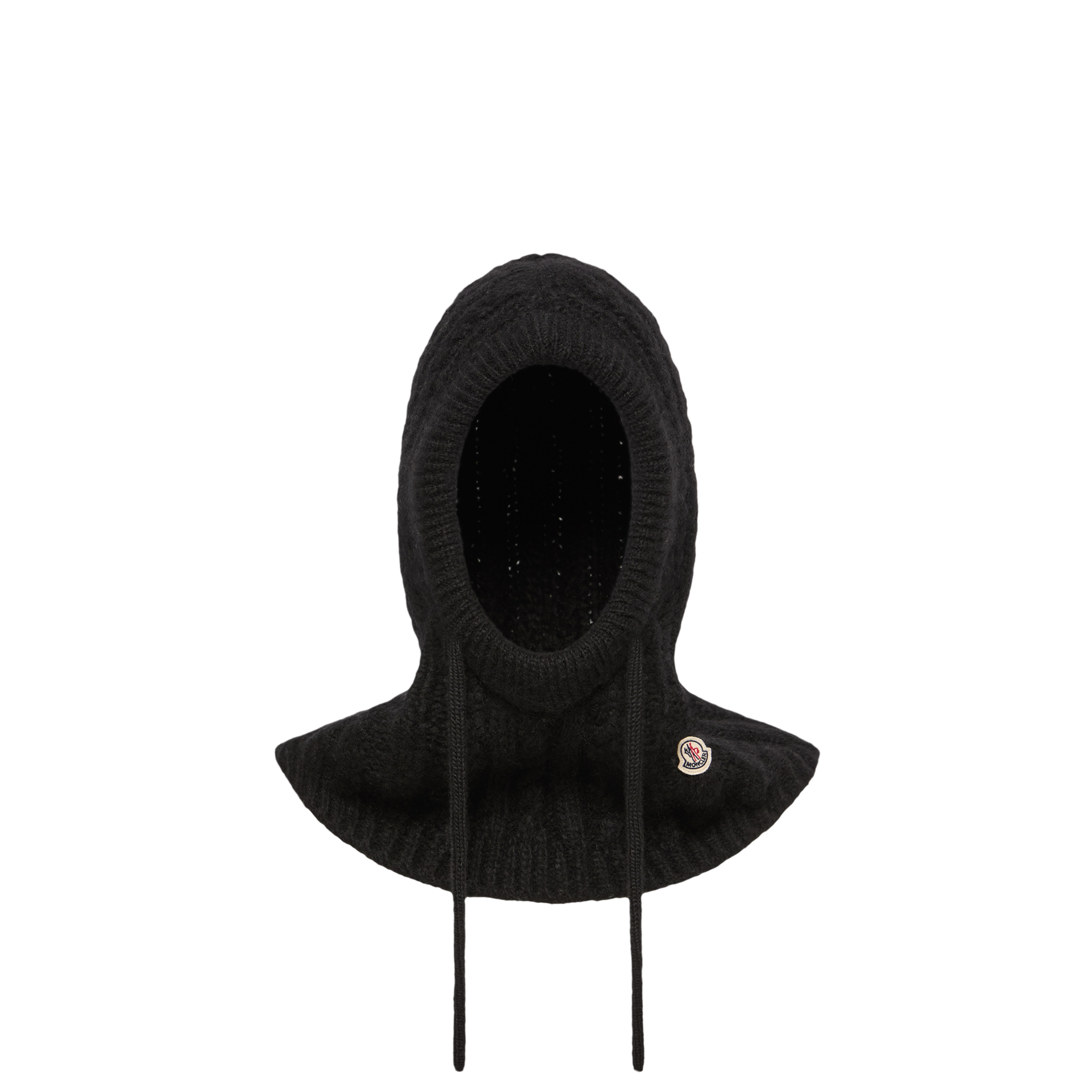 Moncler Women's Black Cable-Knit Alpaca And Wool-Blend Balaclava - Mytheresa - Image 7
