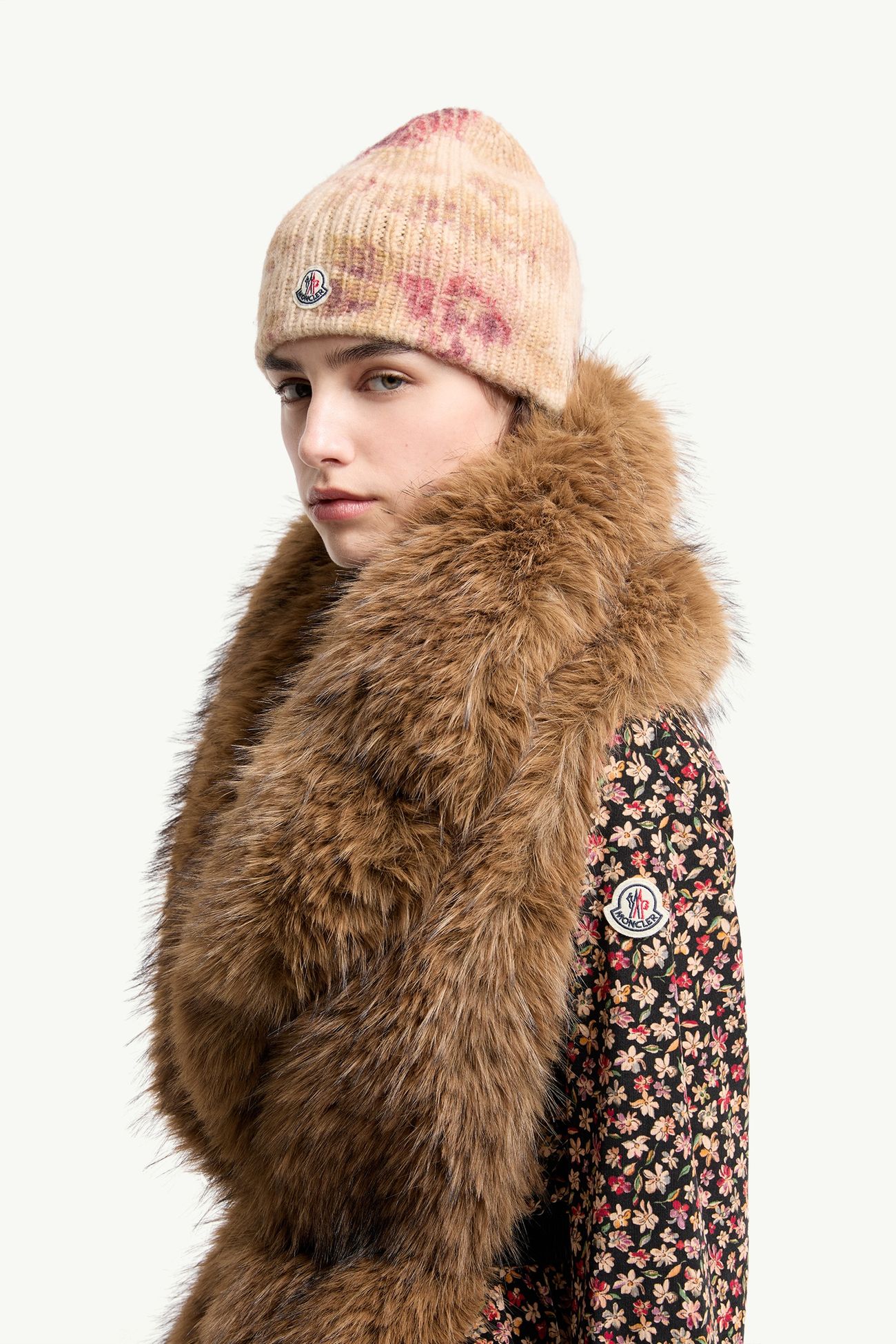 Plastron texturé Femmes Marron Moncler 2