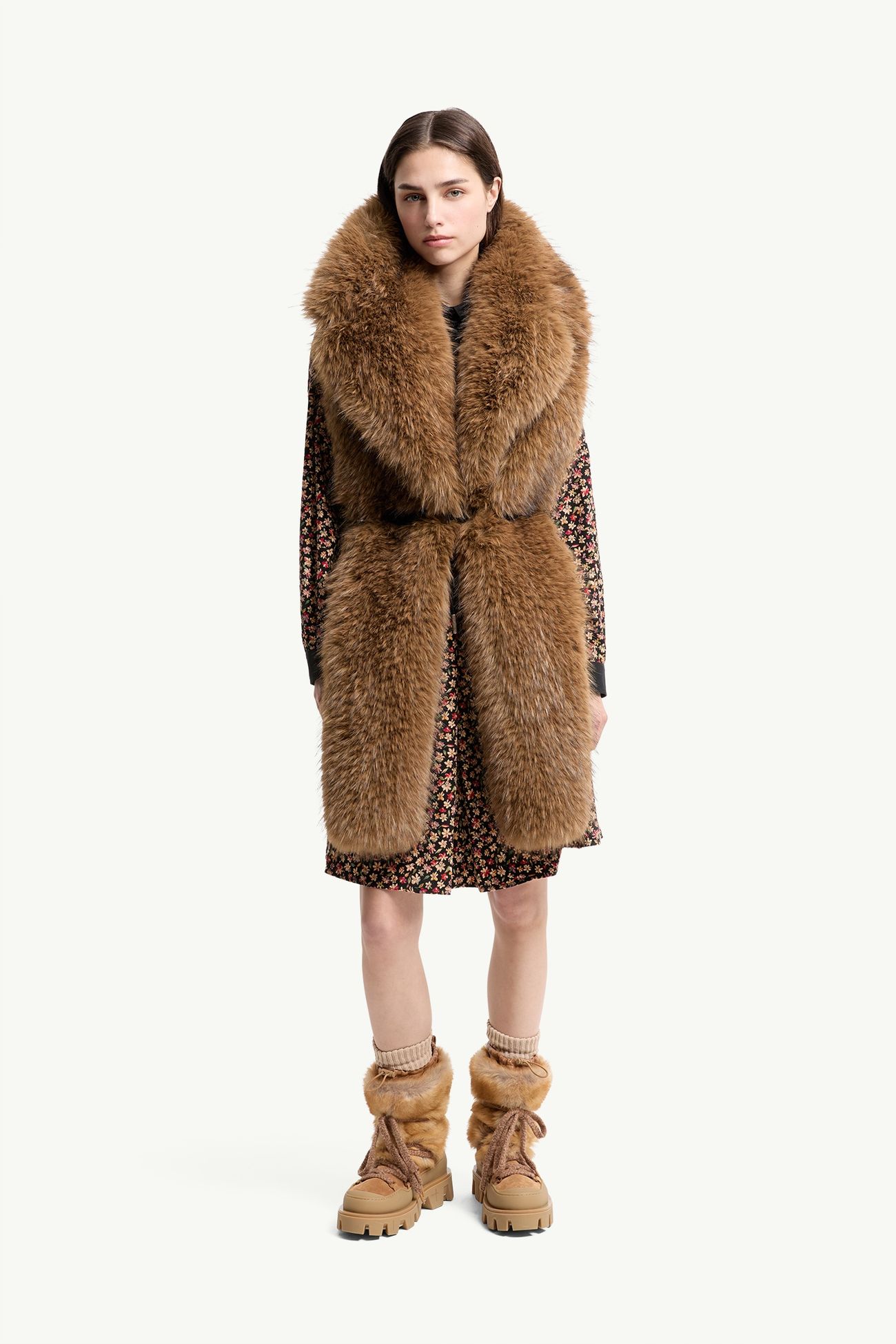 Peto texturizado Mujer Marrón Moncler 3