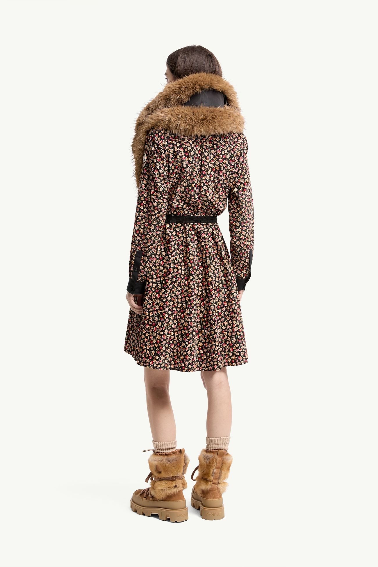 Salopette testurizzata Donna Marrone Moncler 4