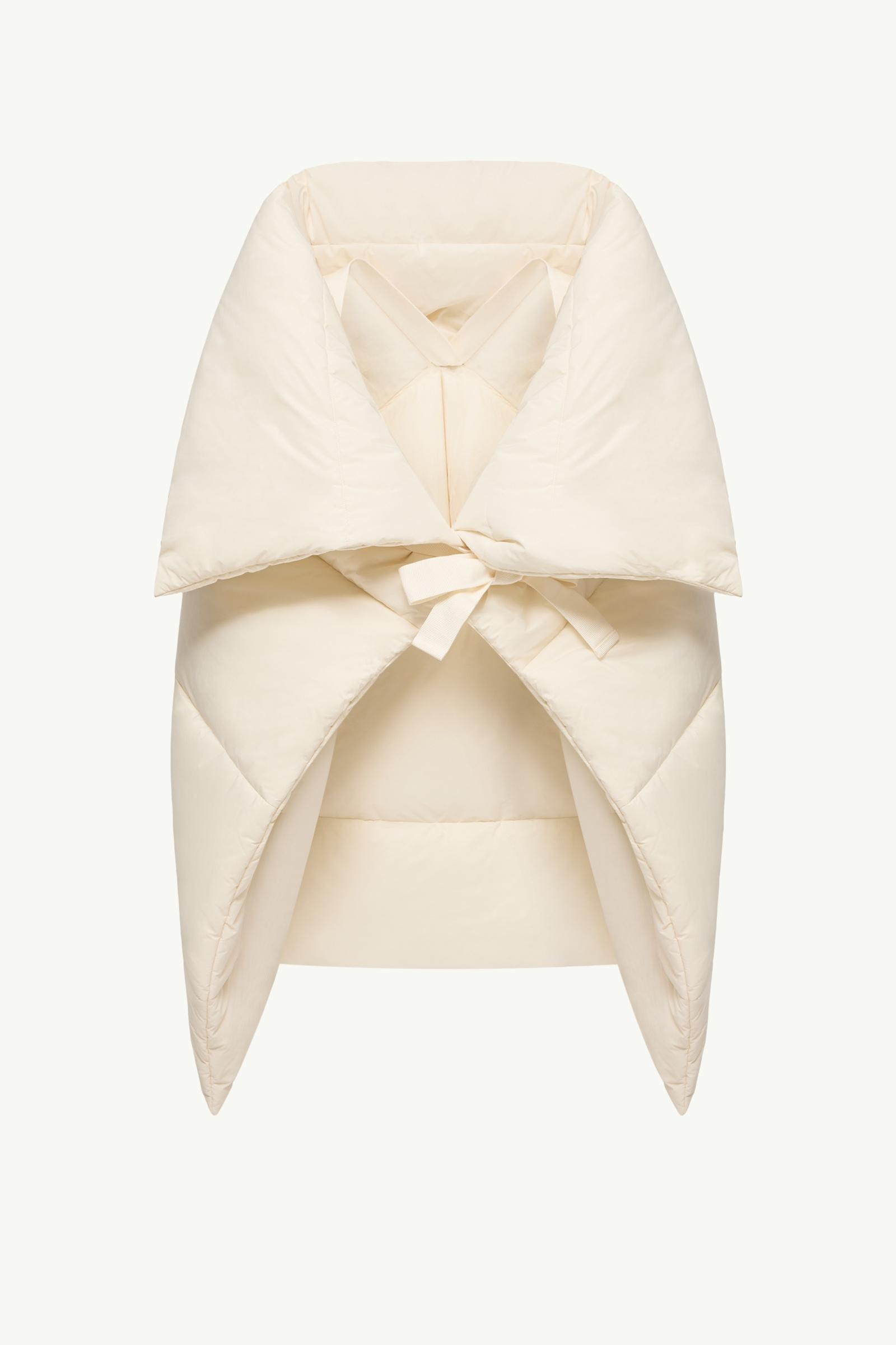 Taffeta Padded Cape Women White Moncler, 1 of 0