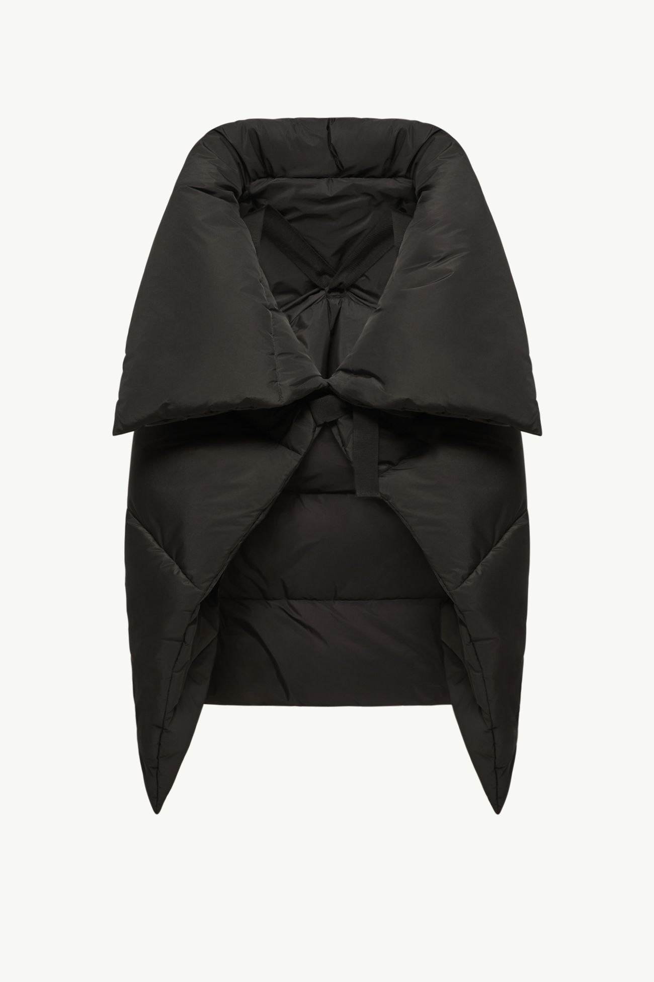 Mantella in taffetà imbottita Donna Nero Moncler 2