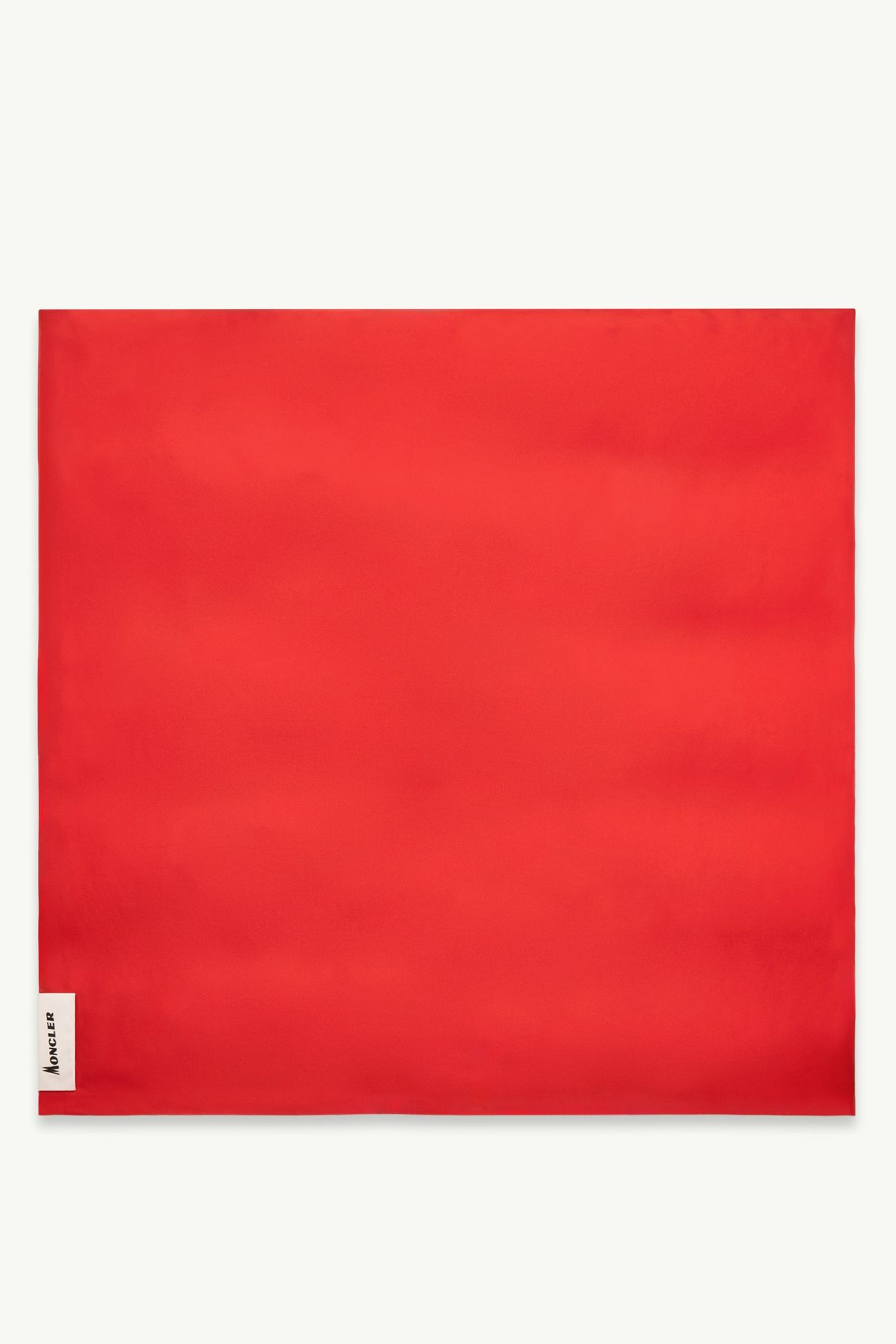 Foulard en sergé de soie Femmes Blanc & Rouge Moncler 3