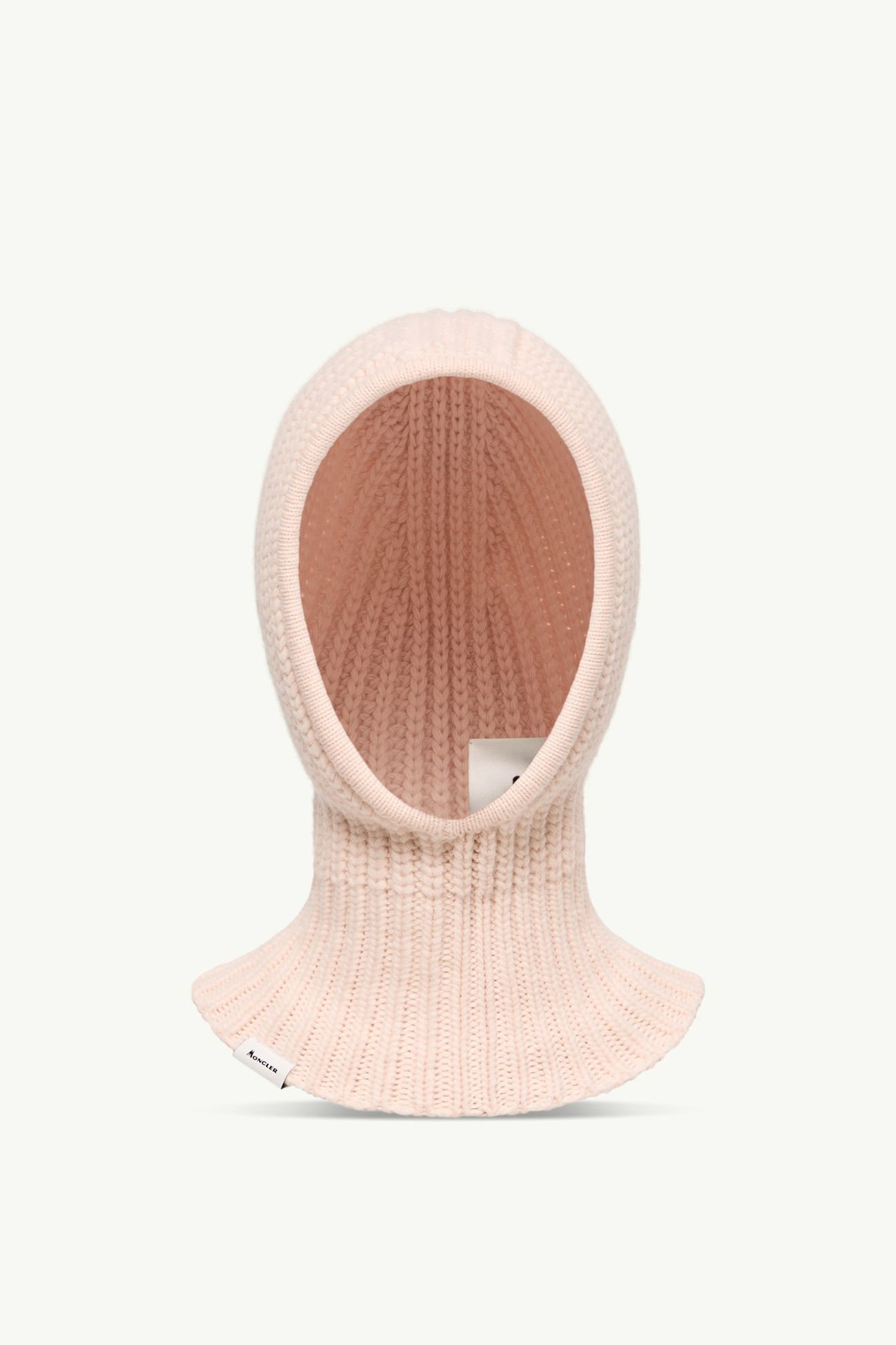 Sturmhaube aus Wolle und Kaschmir Damen Hellbeige Moncler 0