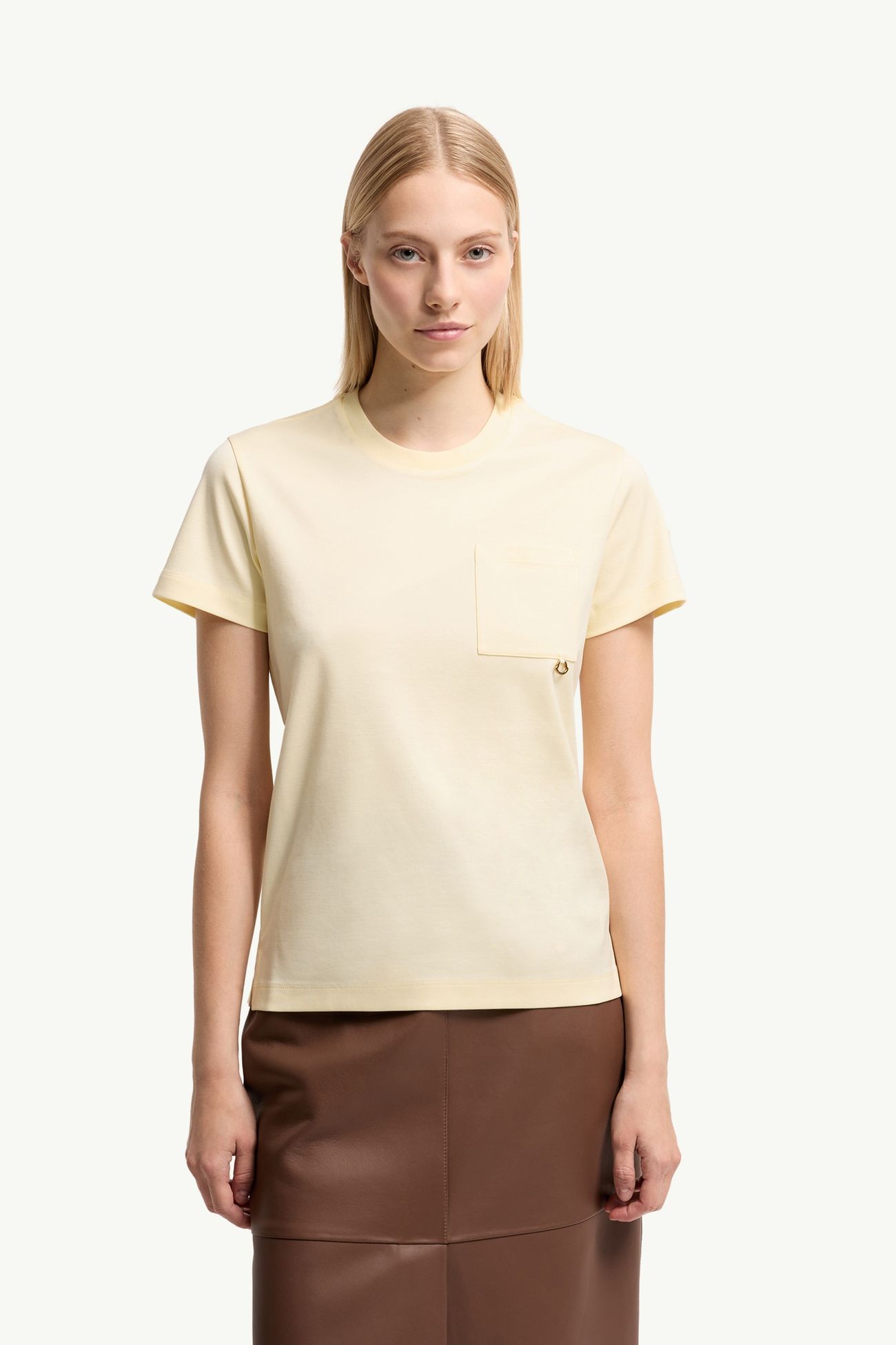 Tシャツ レディース ライトイエロー Moncler 3