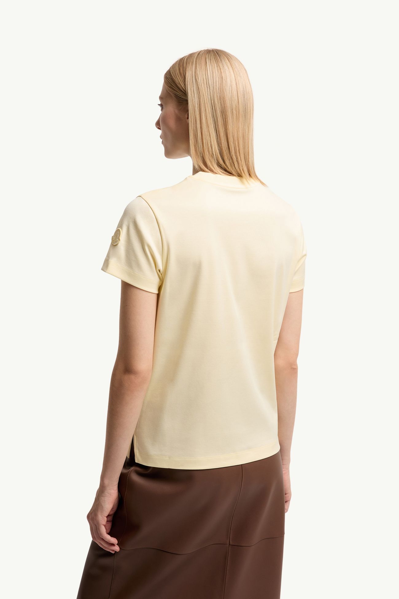 Tシャツ レディース ライトイエロー Moncler 4