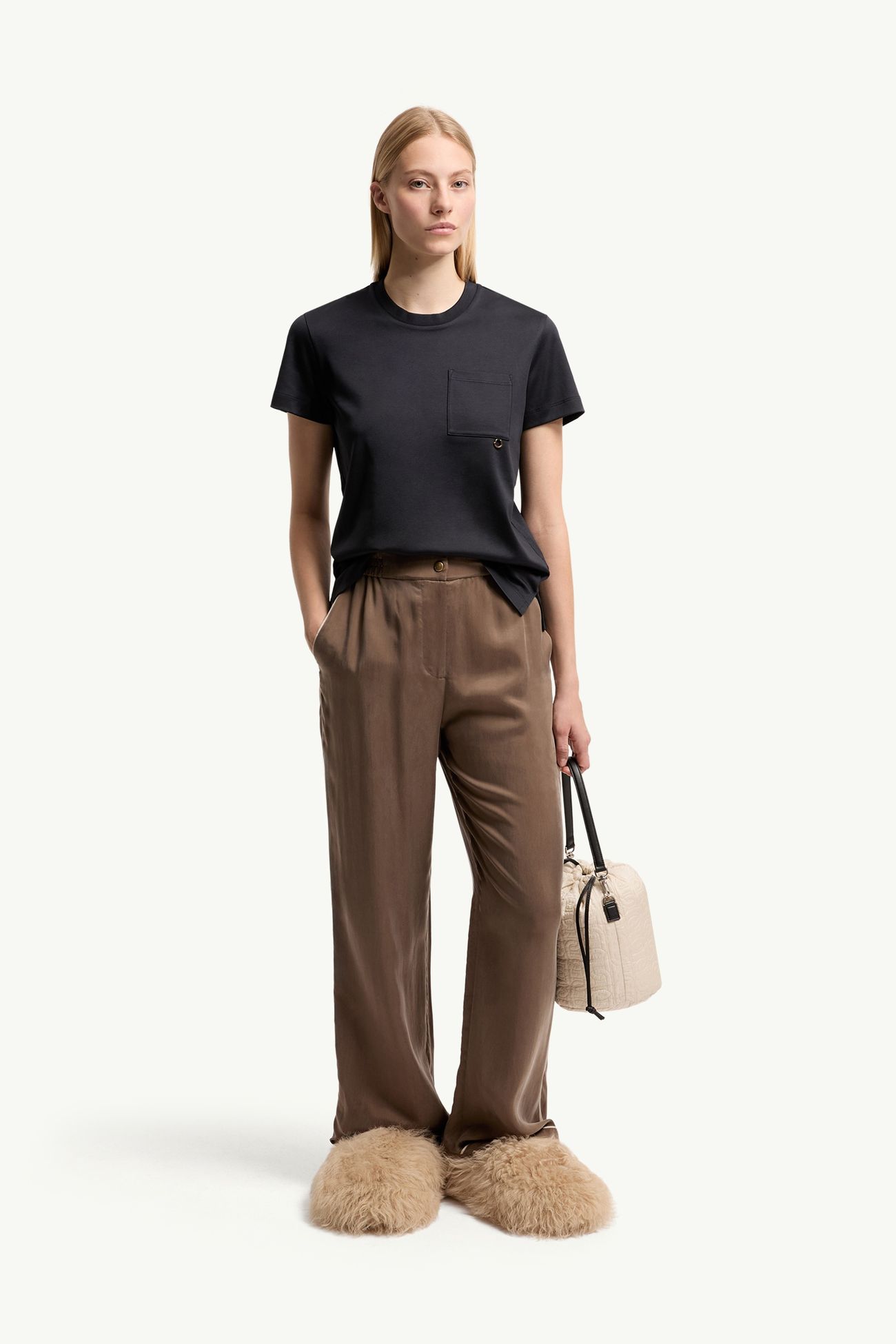 Tシャツ レディース ダークブルー Moncler 0