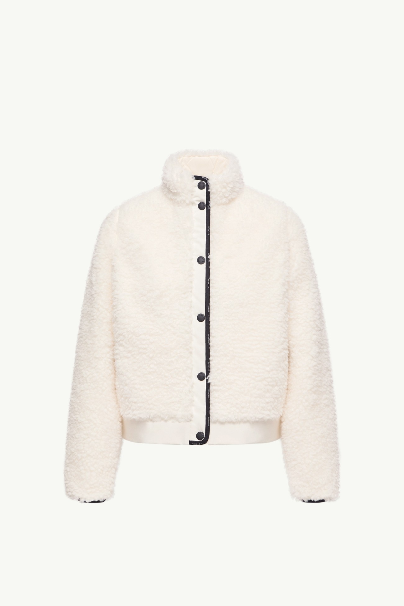Diamond-Quilted Padded Cardigan Women White Moncler 2