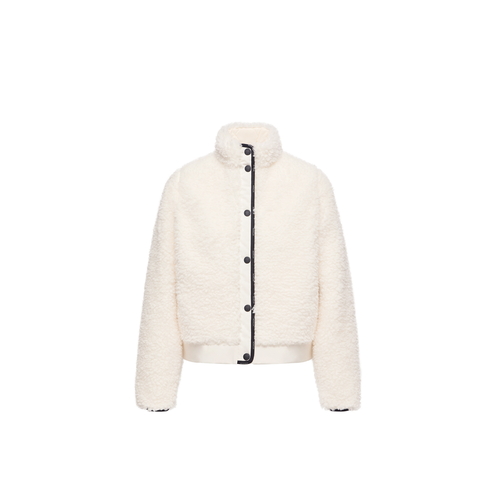 Moncler   Diamond-Quilted Padded Cardigan for Women in White, Size: Xs