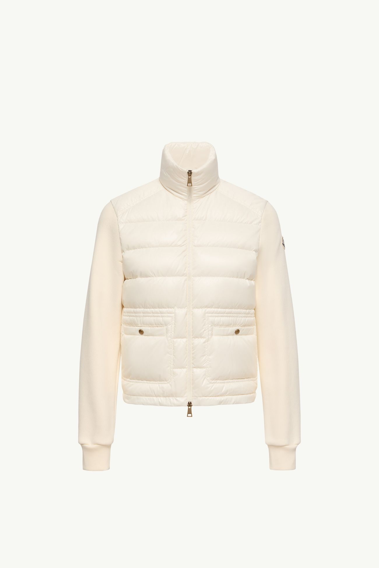女士锦纶正面棉质拉链卫衣 女士 白色 Moncler 2