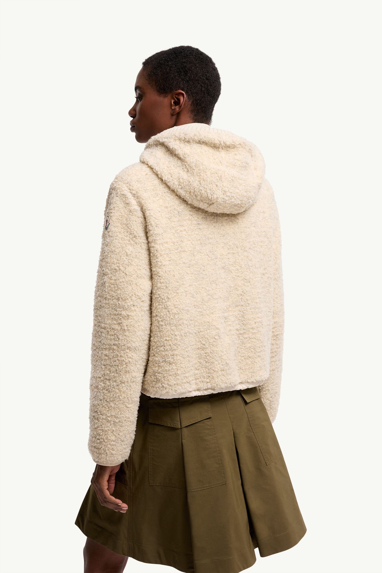 パーカー レディース ホワイトアイボリー Moncler 4
