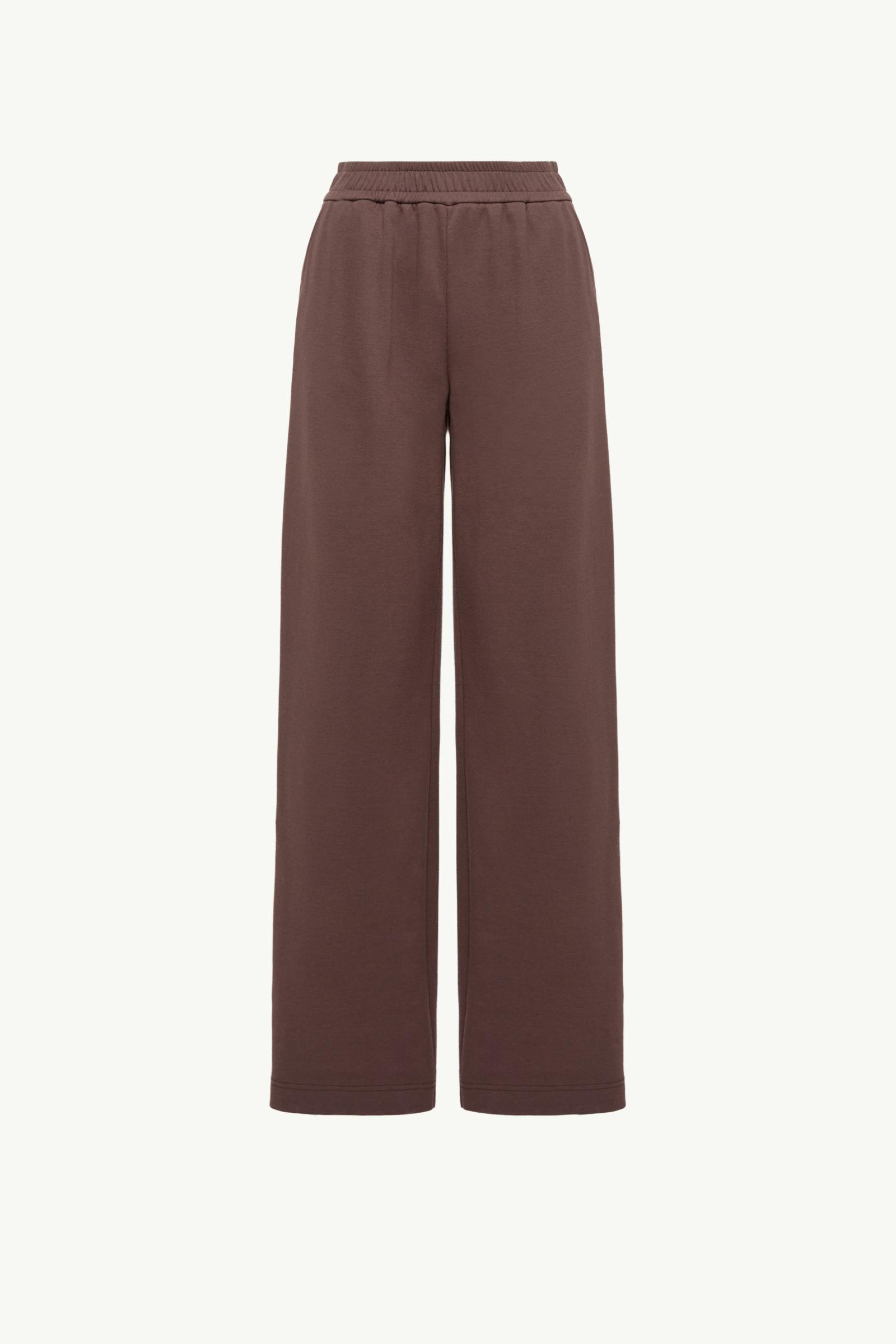 Logo Cotton Blend Track Pants Women Brown Moncler, 1 of 0