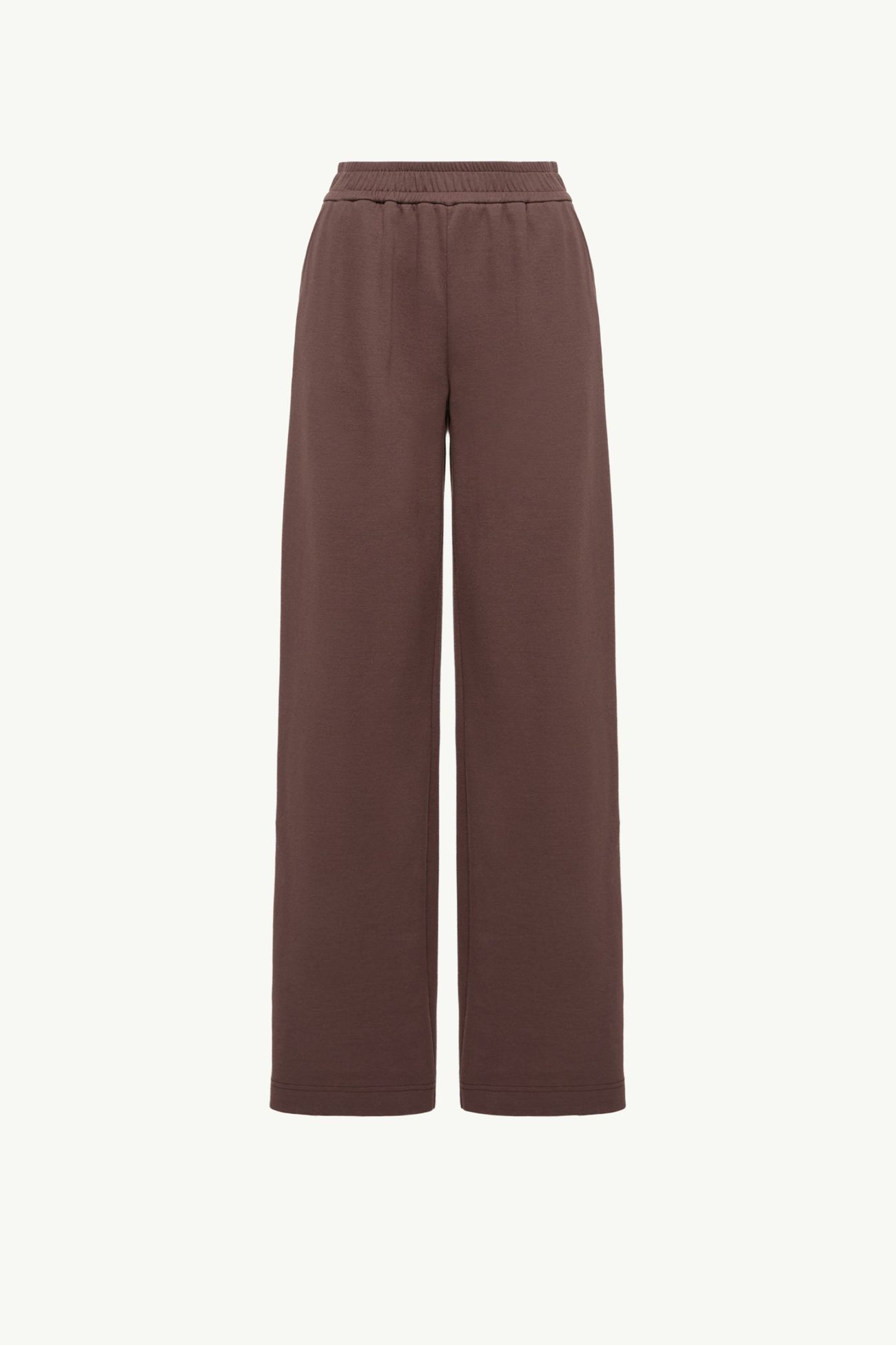 Logo Cotton Blend Track Pants Women Brown Moncler 2