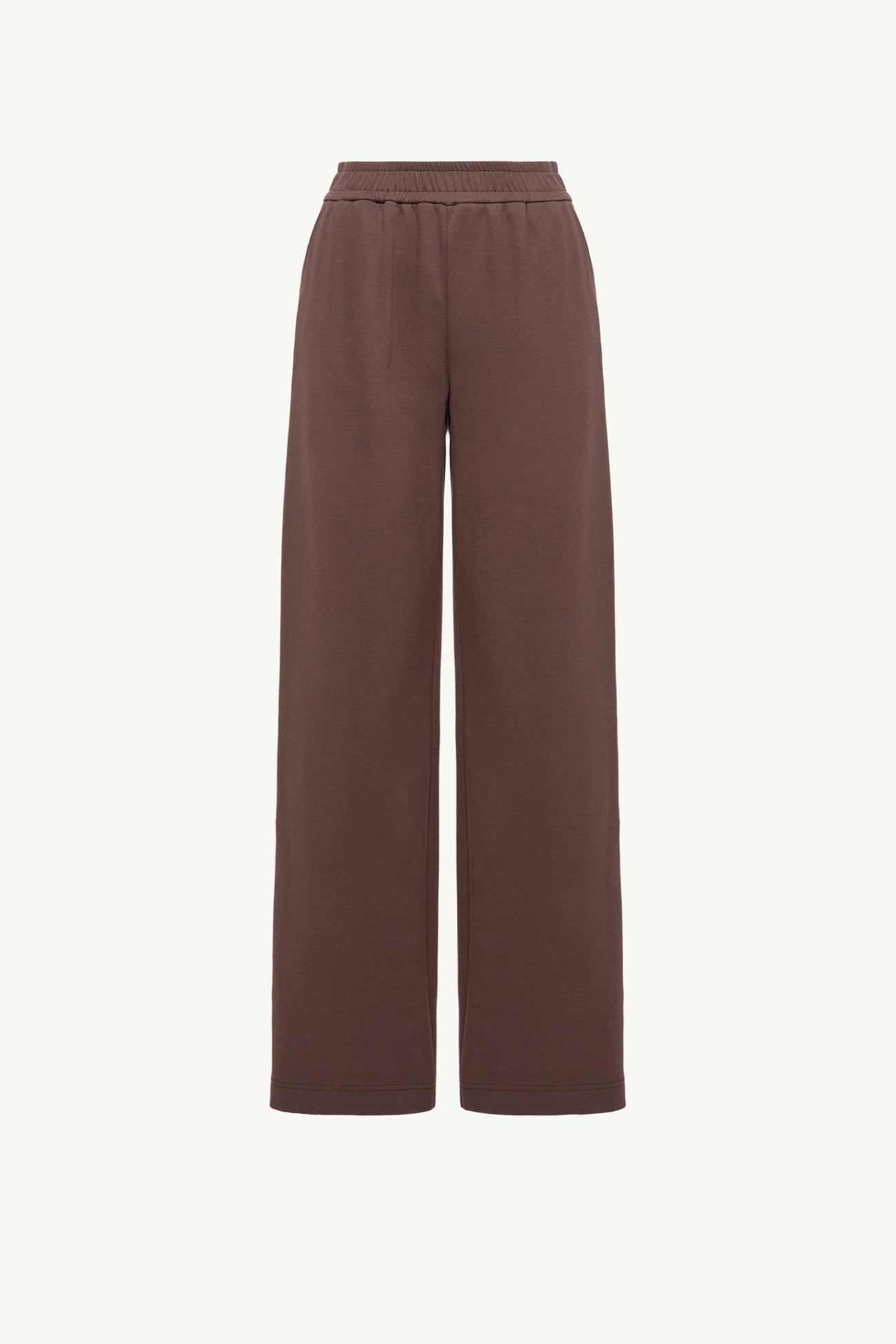Logo Cotton Blend Track Pants Women Brown Moncler 2