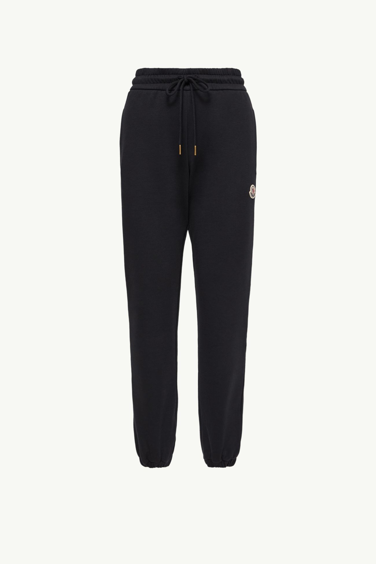 Jogginghose aus Baumwollmischfleece mit Logo Damen Dunkelblau Moncler 2