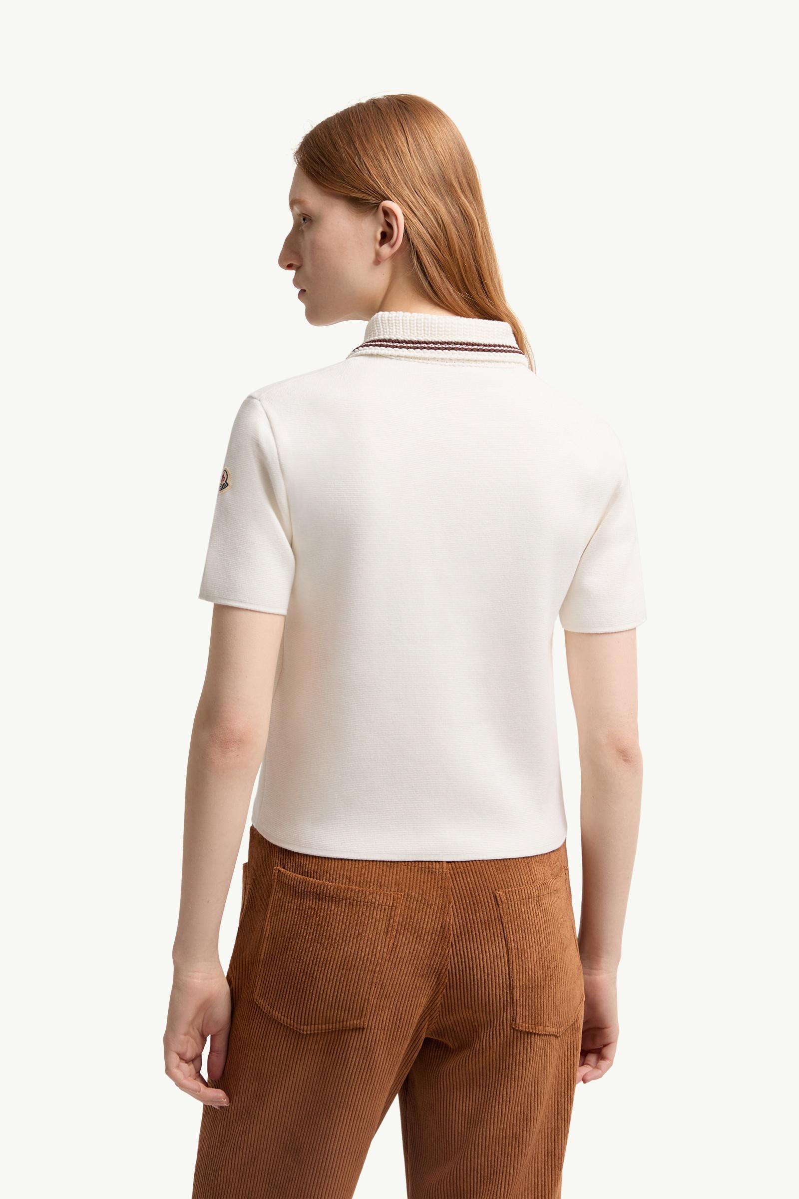 ホワイト ポロシャツ : トップ＆Tシャツ 向けの レディース | モンクレール