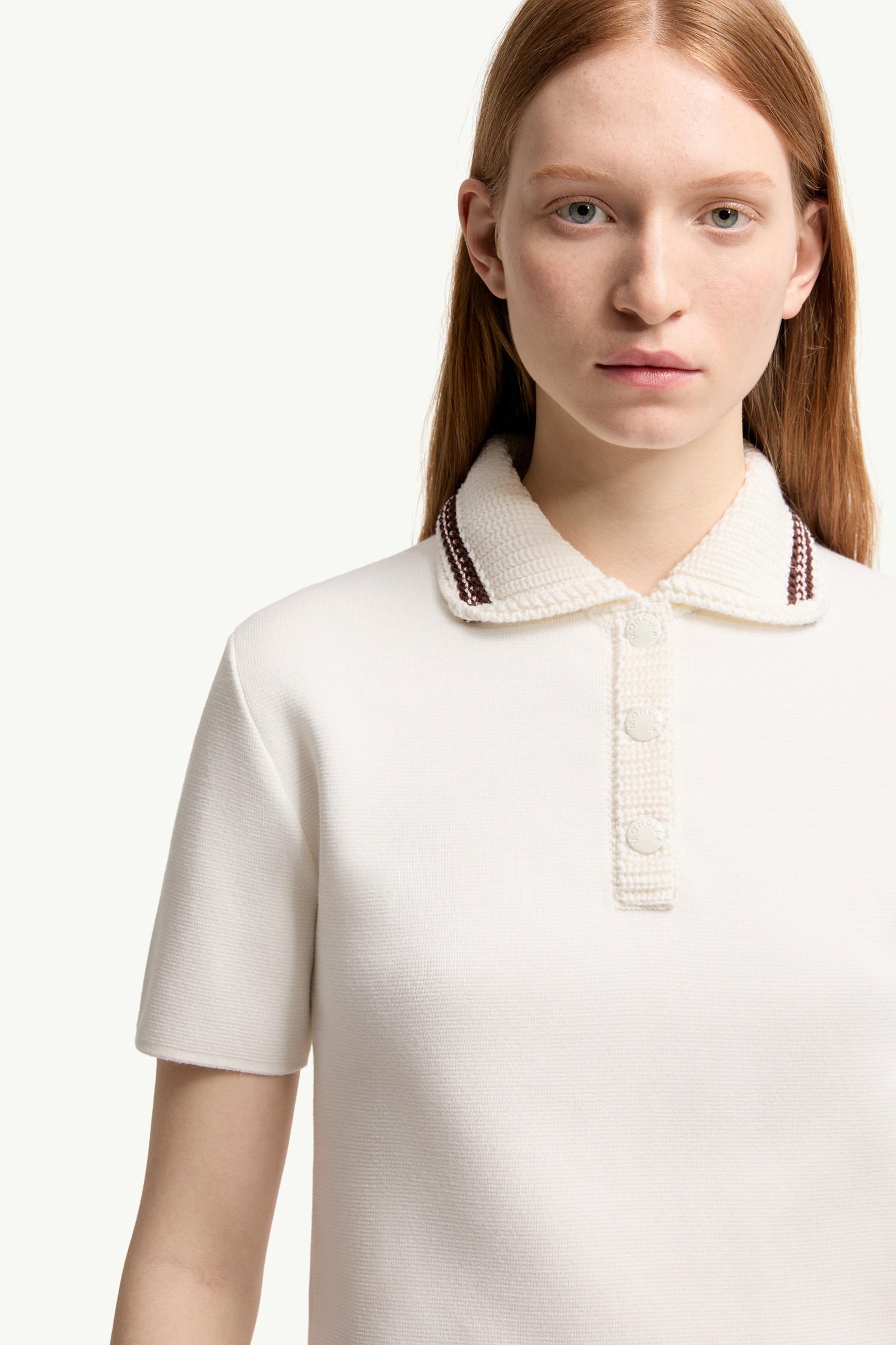 ホワイト ポロシャツ : トップ＆Tシャツ 向けの レディース | モンクレール