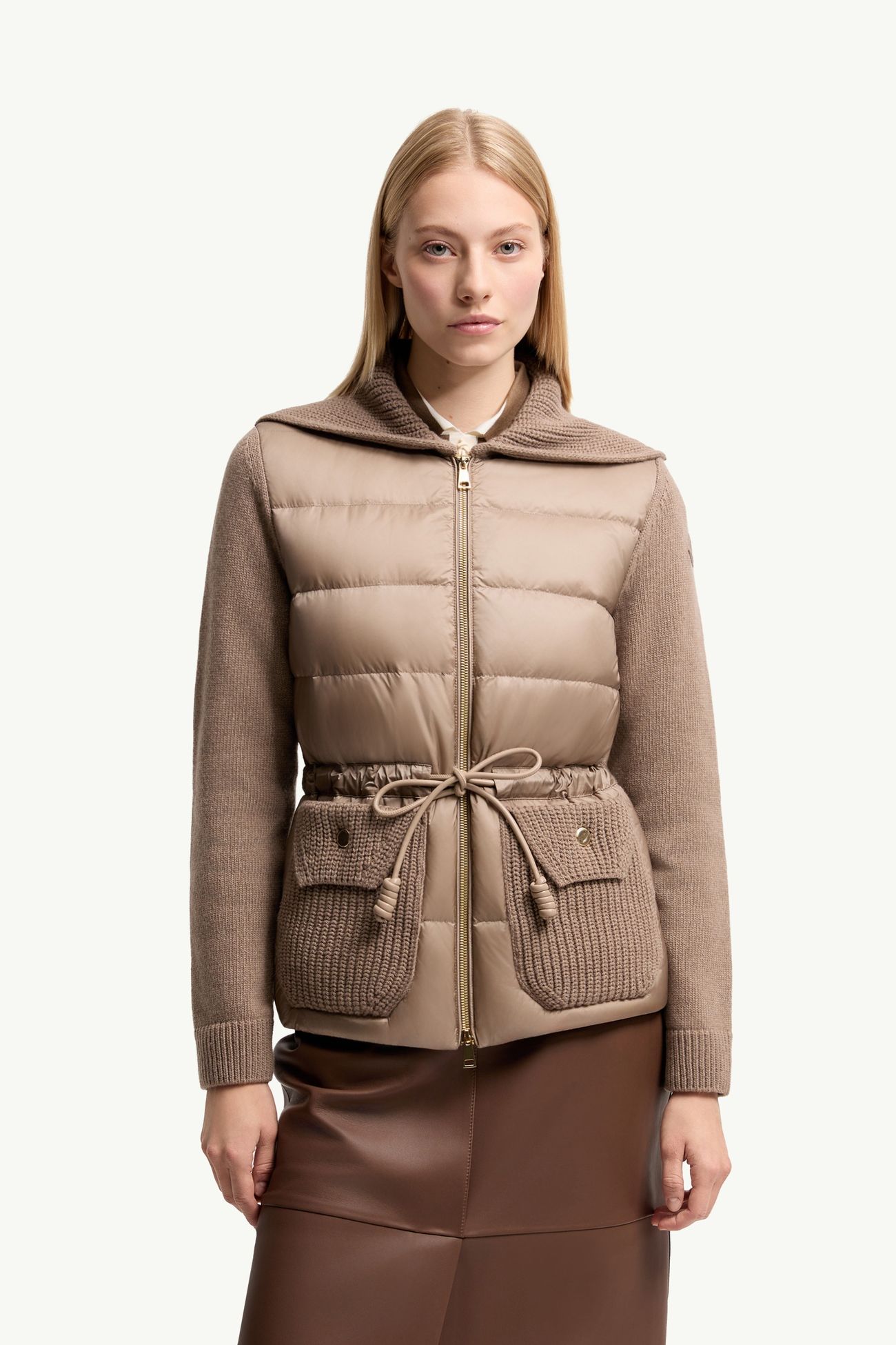 カーディガン レディース ベージュ Moncler 3