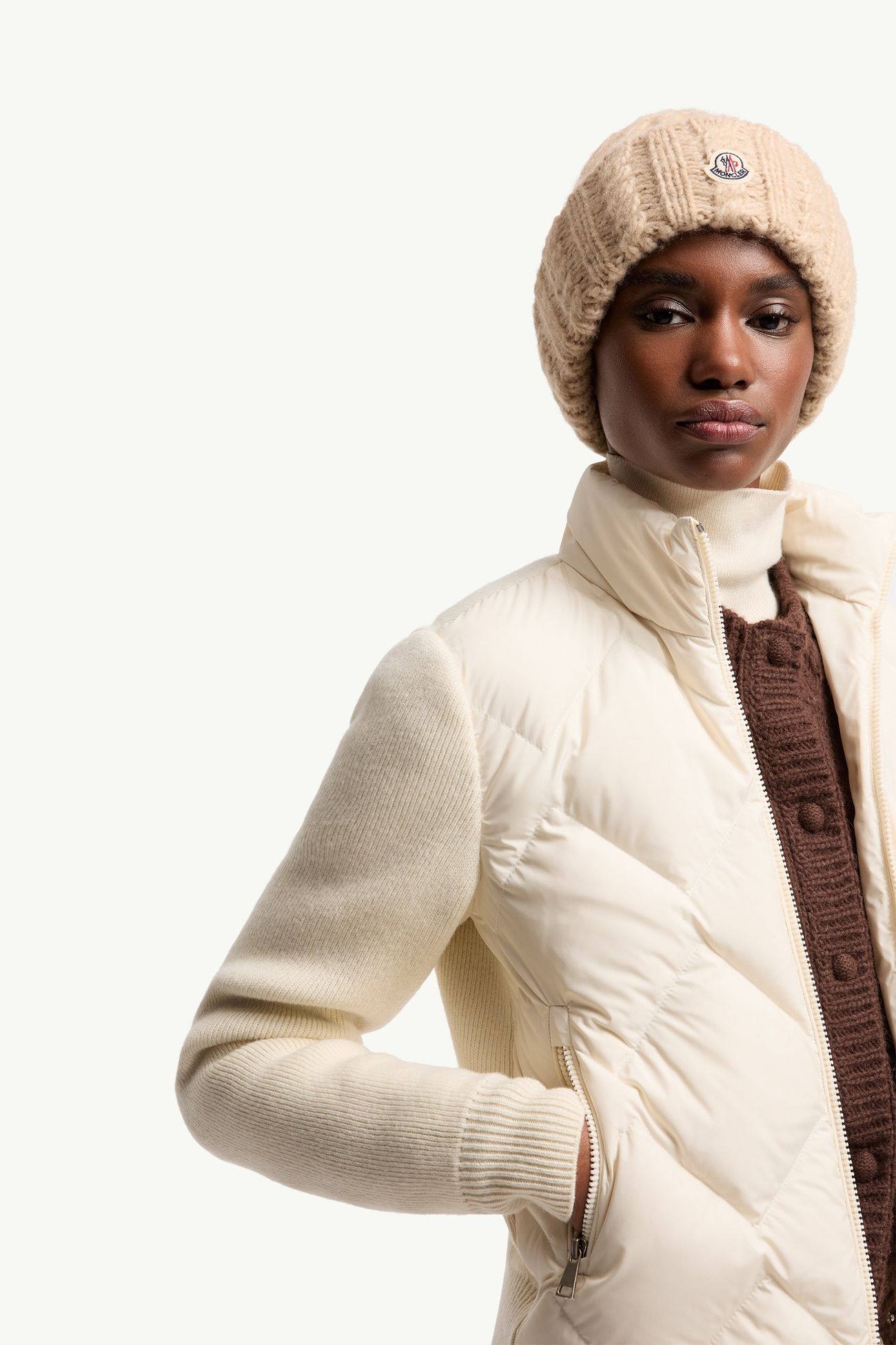 カーディガン レディース ホワイト Moncler 5