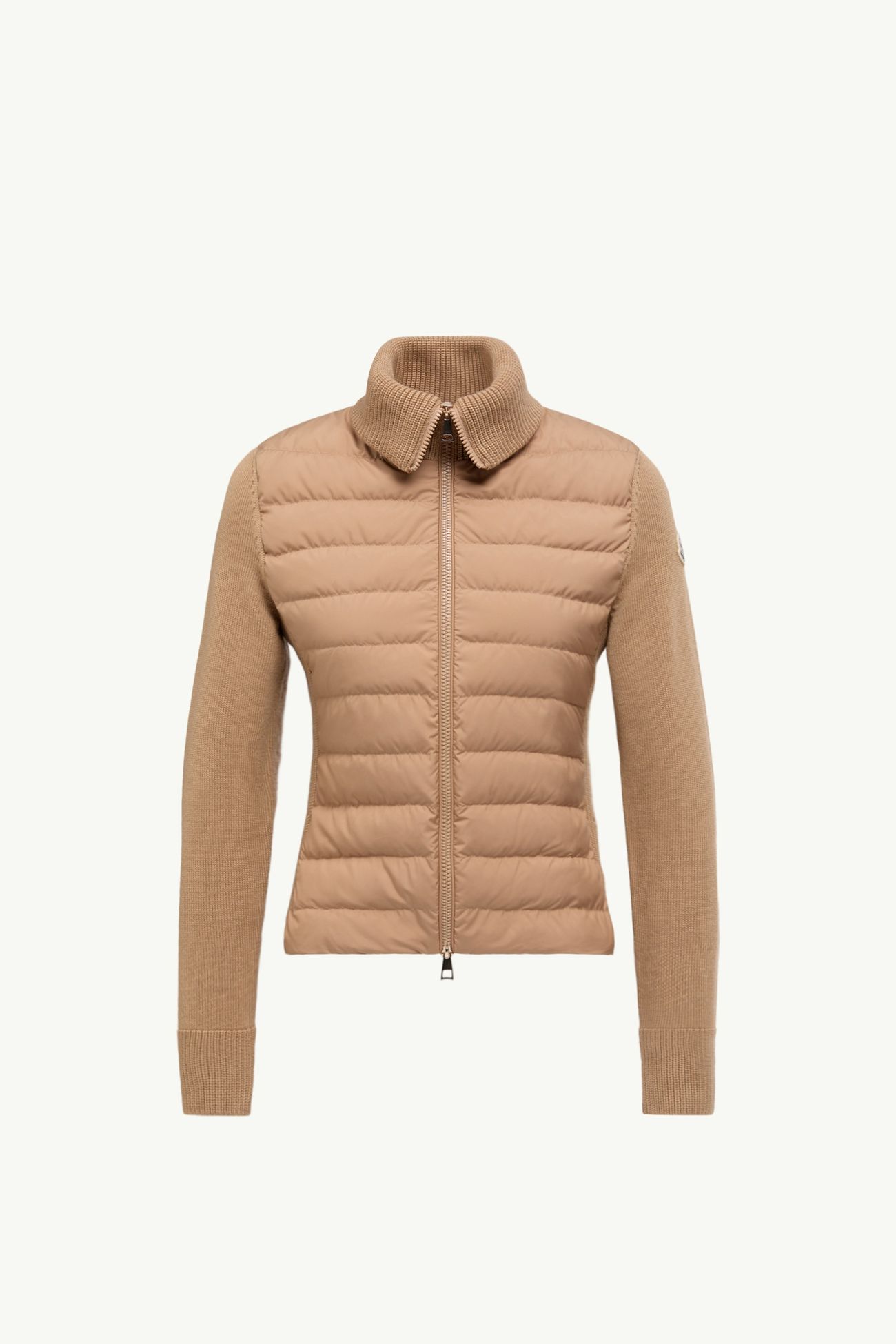 패딩 집업 울 카디건 여성 베이지 Moncler 2