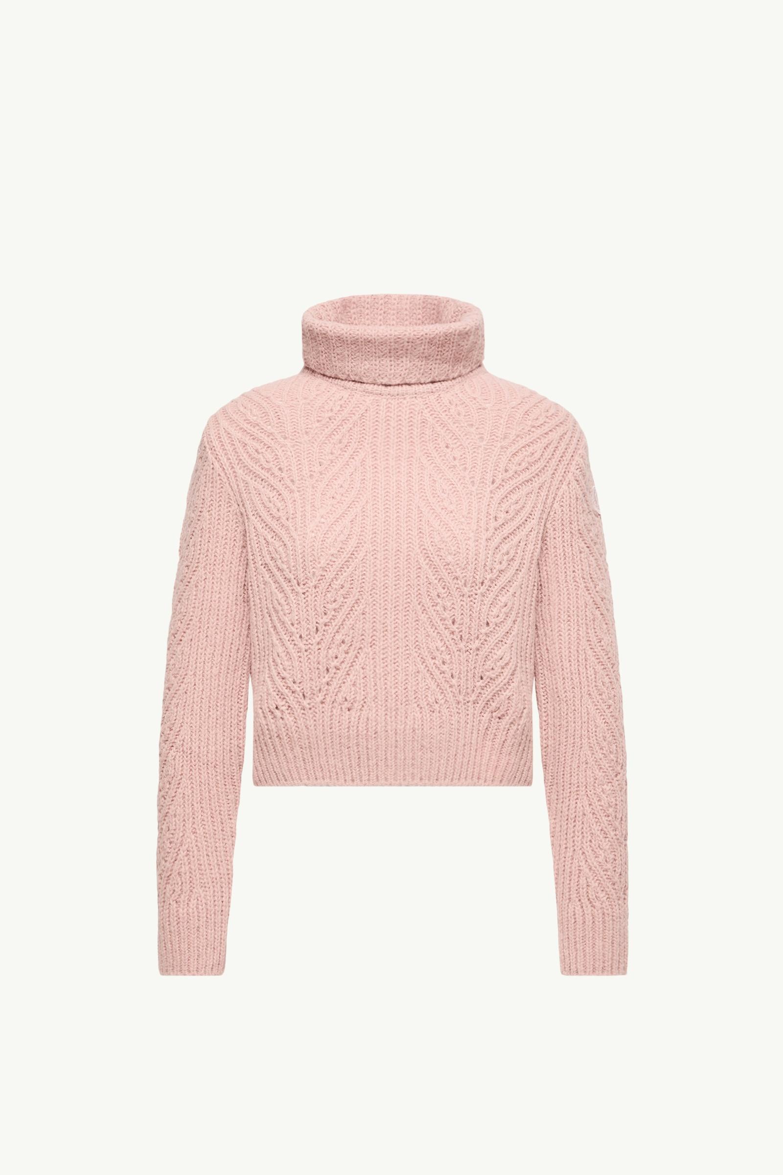 Alpaca Blend Turtleneck Jumper Women Pink Moncler, 1 of 0