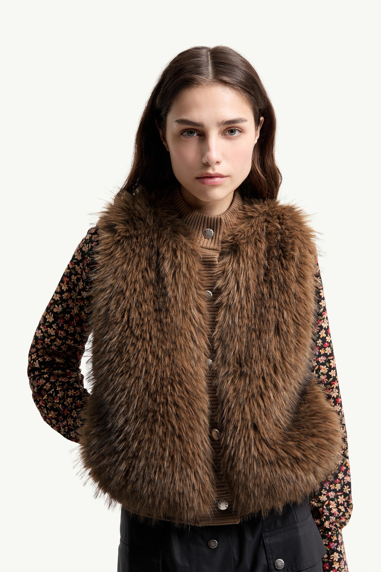 ベスト レディース キャメルベージュ Moncler 5
