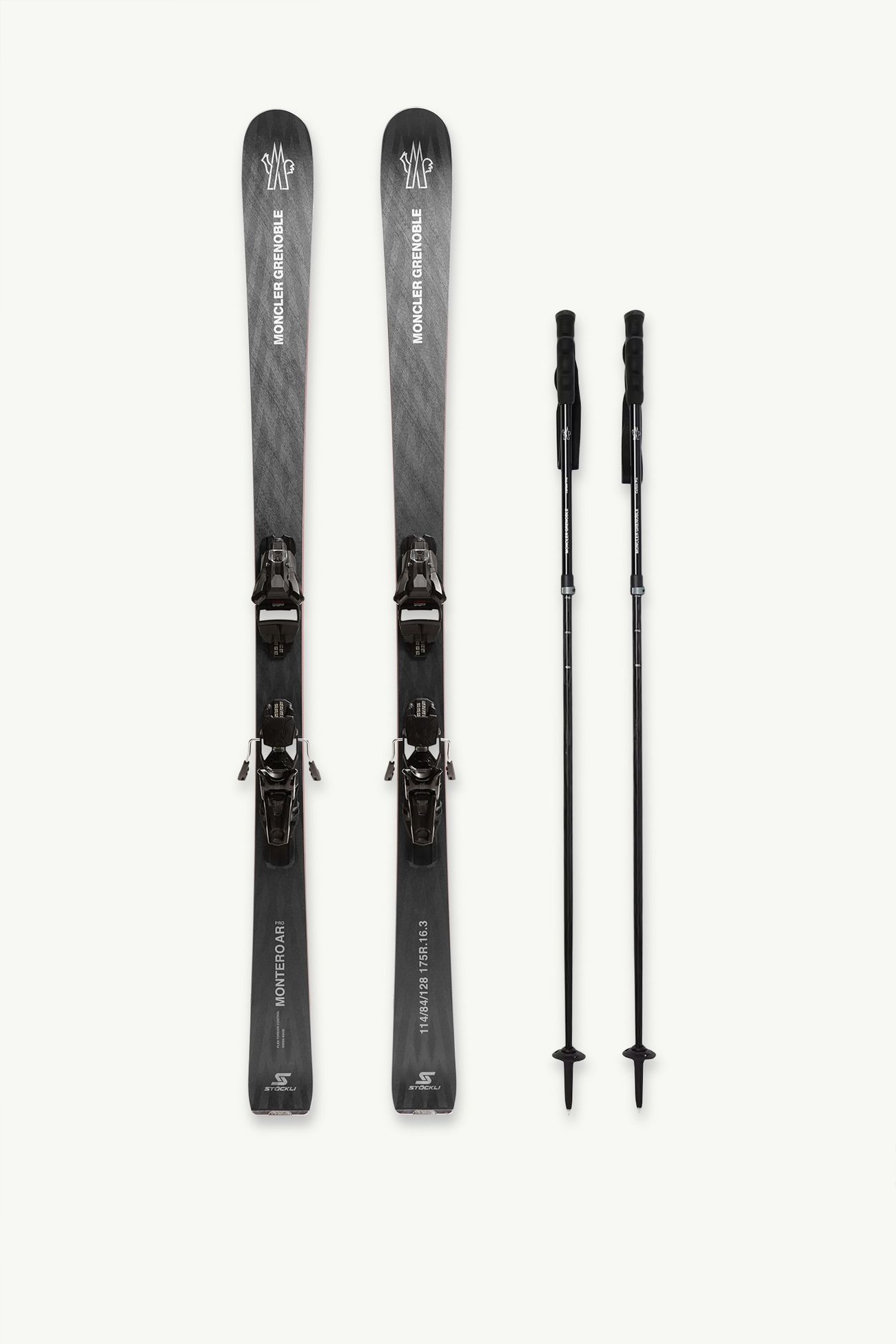 Skis Montero AR Pro Moncler Grenoble Mixte Noir Moncler 0