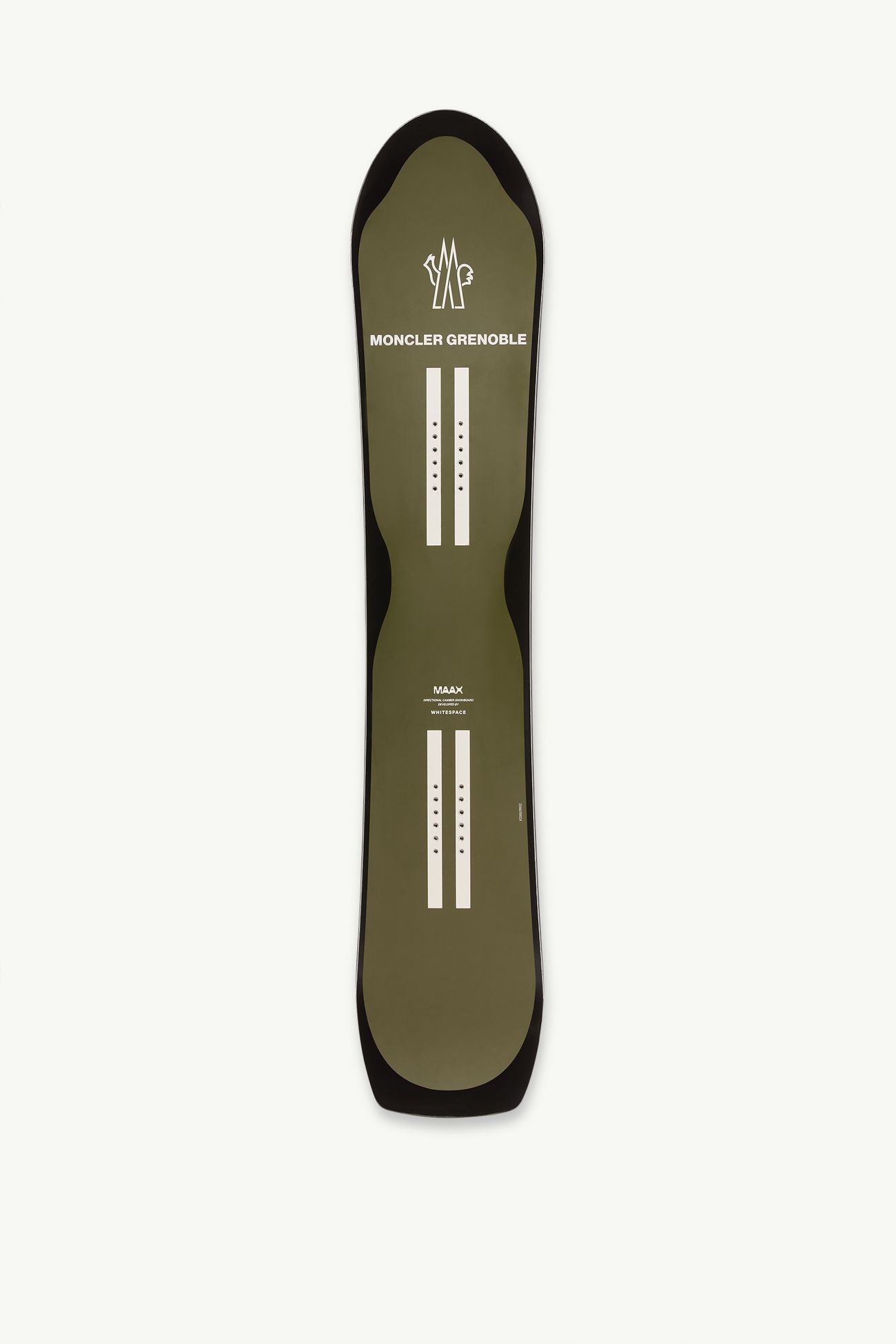 Moncler Grenoble x WHITESPACE Snowboard Genderneutral Grün & Schwarz Moncler 0